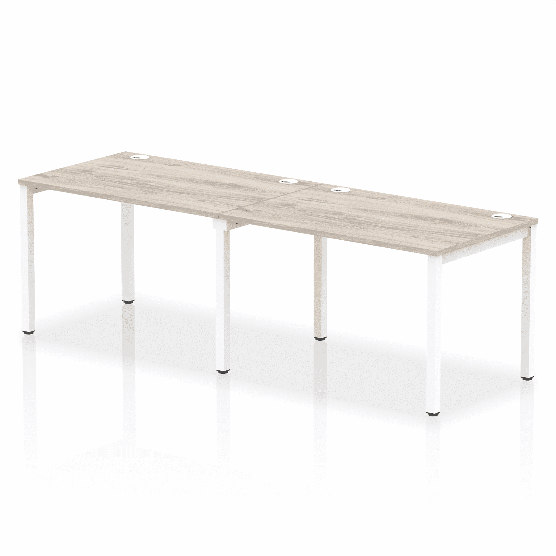 Impulse Single Row Bench Desk - 2 Person - Image 4