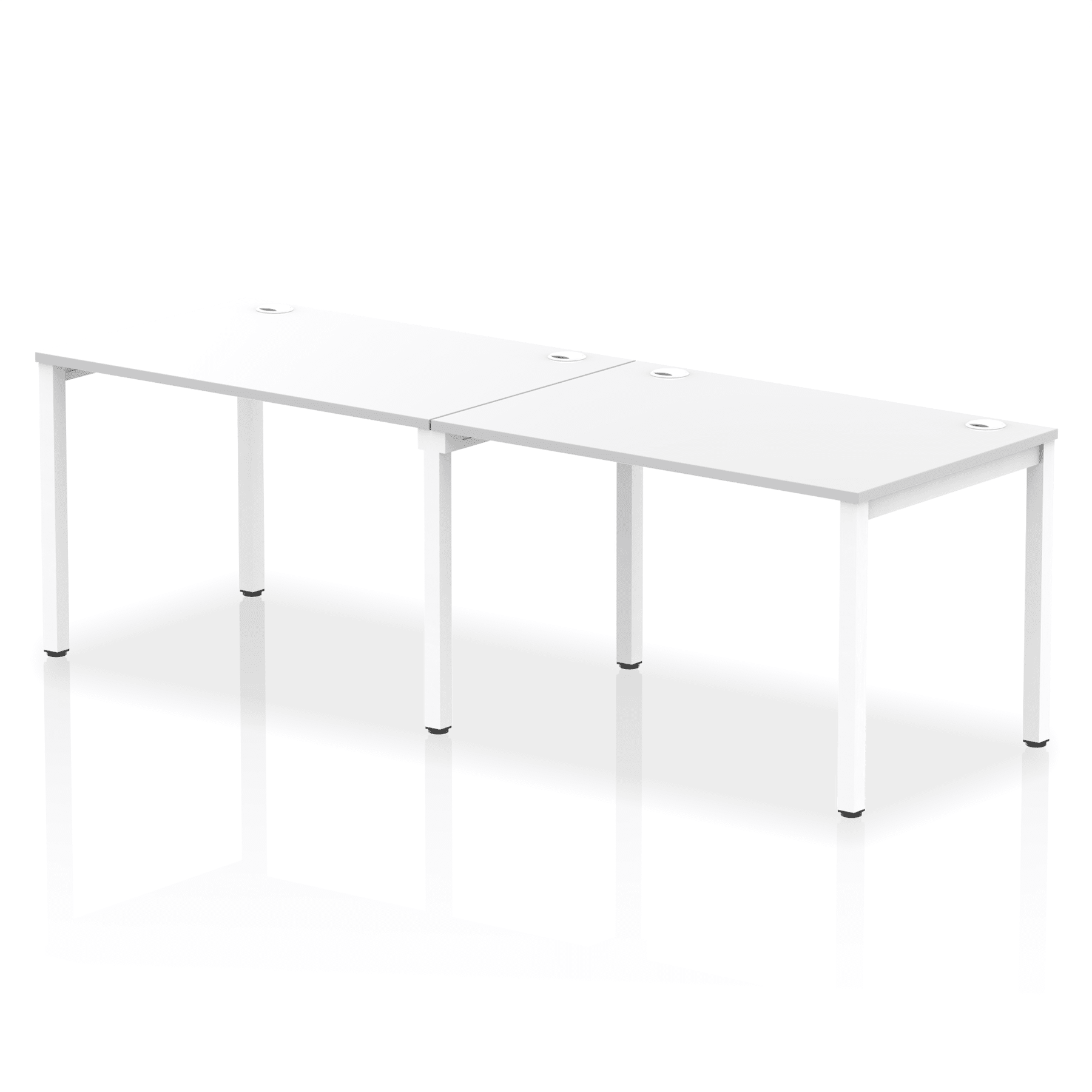 Impulse Single Row Bench Desk - 2 Person - Image 23