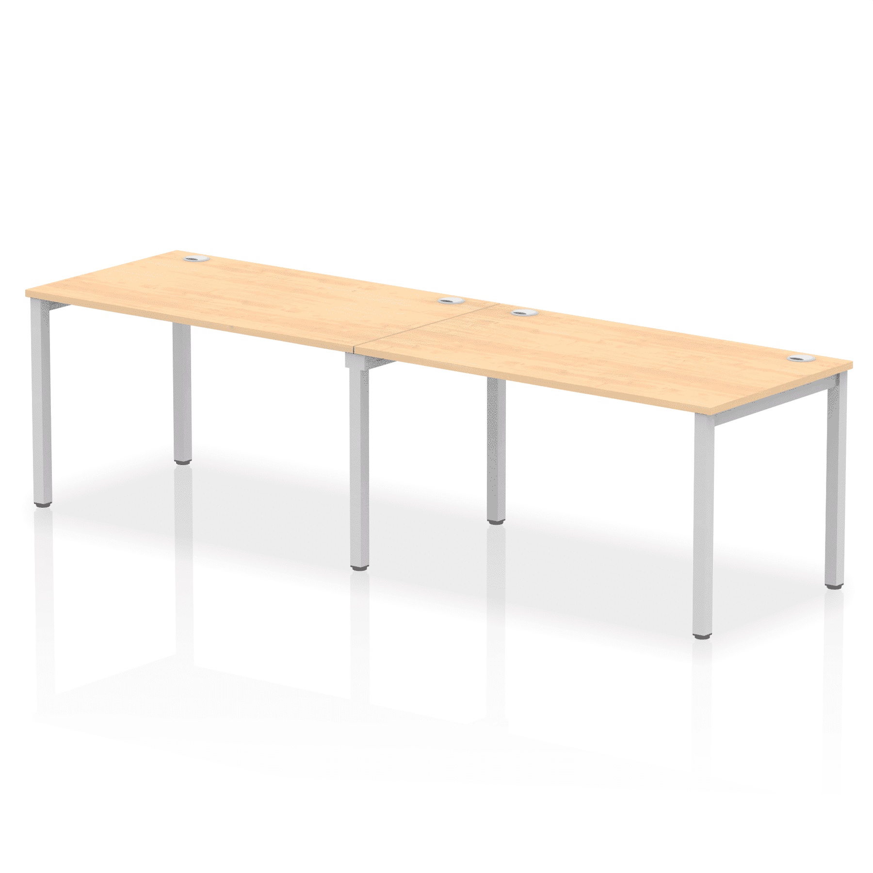 Impulse Single Row Bench Desk - 2 Person - Image 28