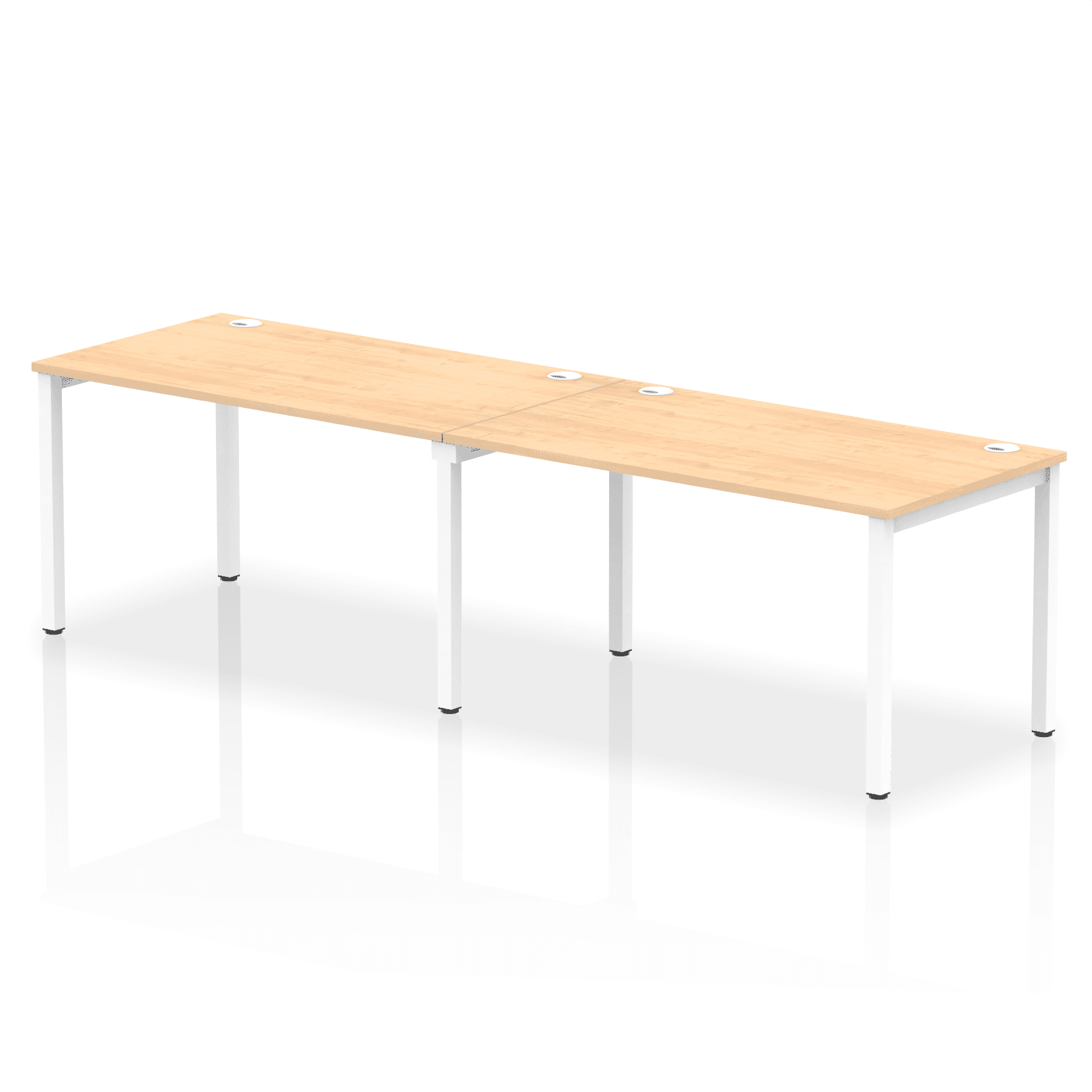 Impulse Single Row Bench Desk - 2 Person - Image 29