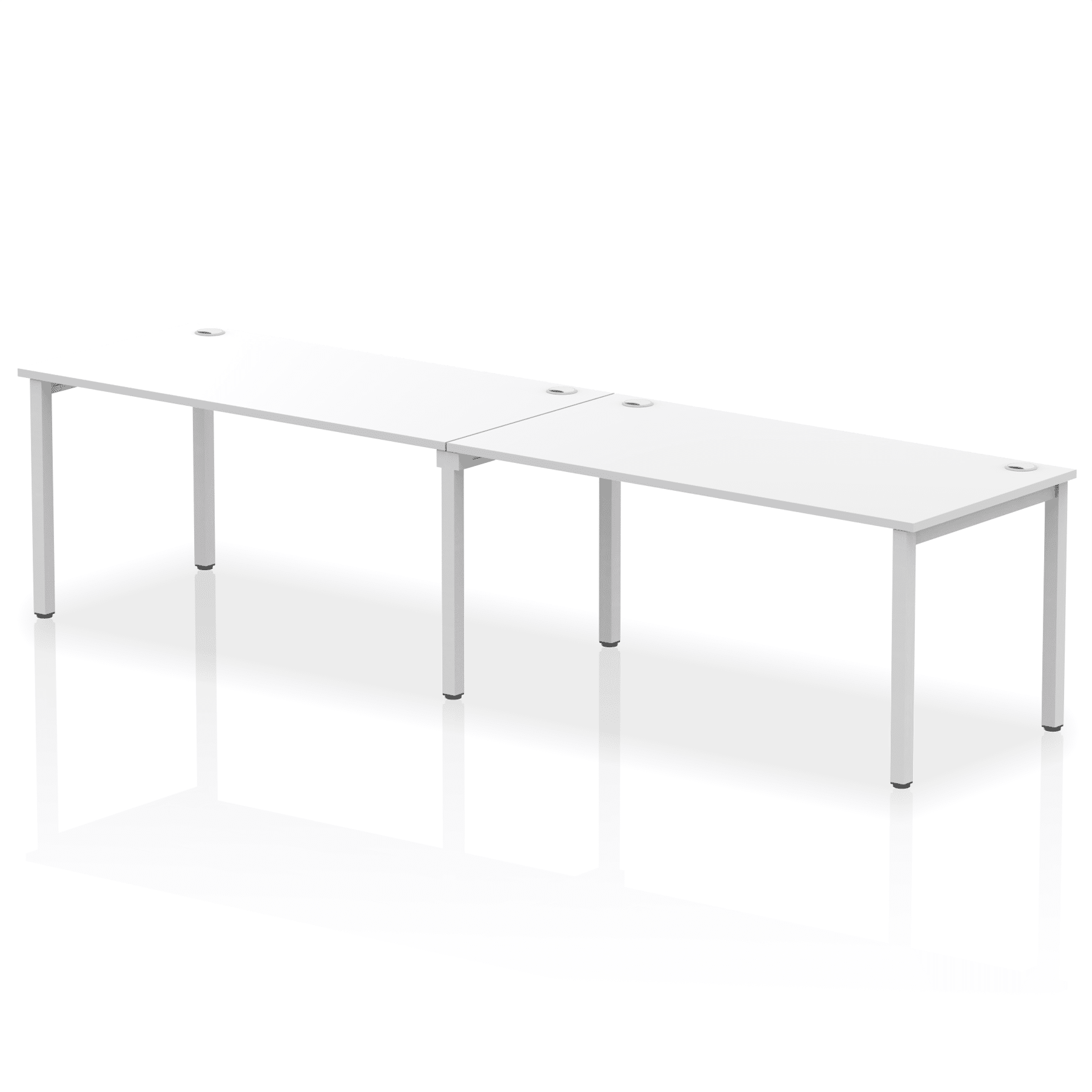 Impulse Single Row Bench Desk - 2 Person - Image 46