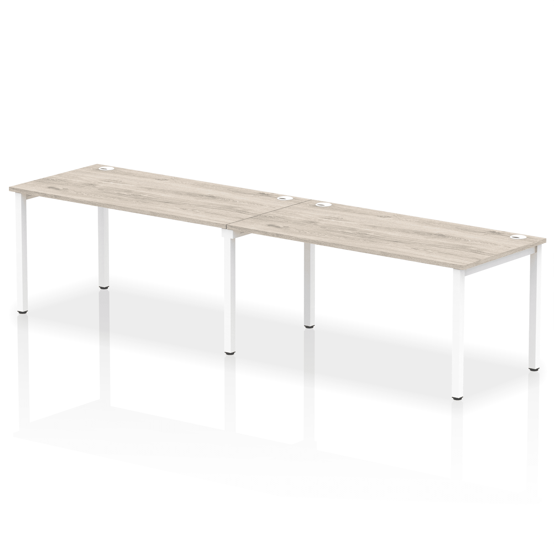 Impulse Single Row Bench Desk - 2 Person - Image 39