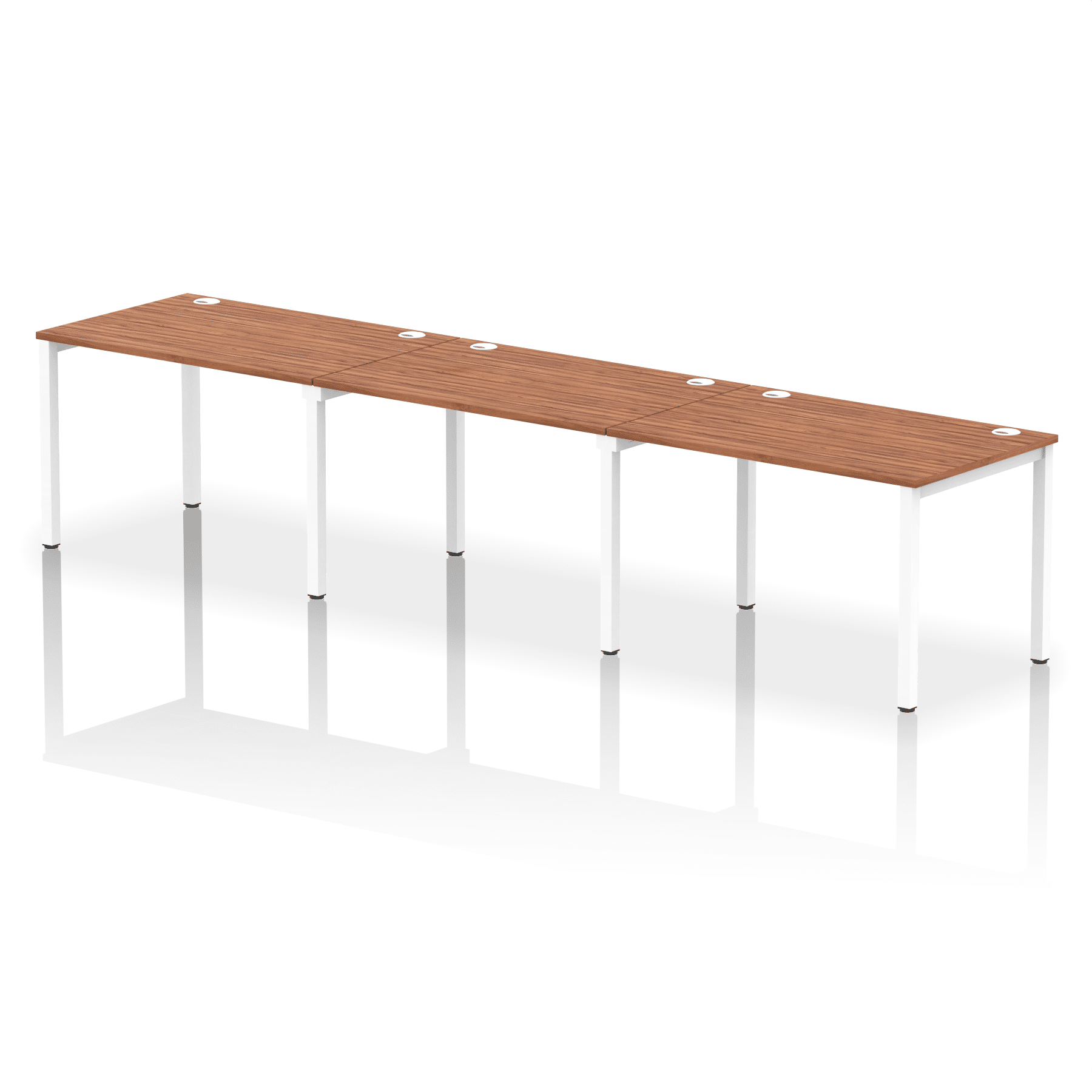 Impulse Single Row Bench Desk - 3 Person - Image 10