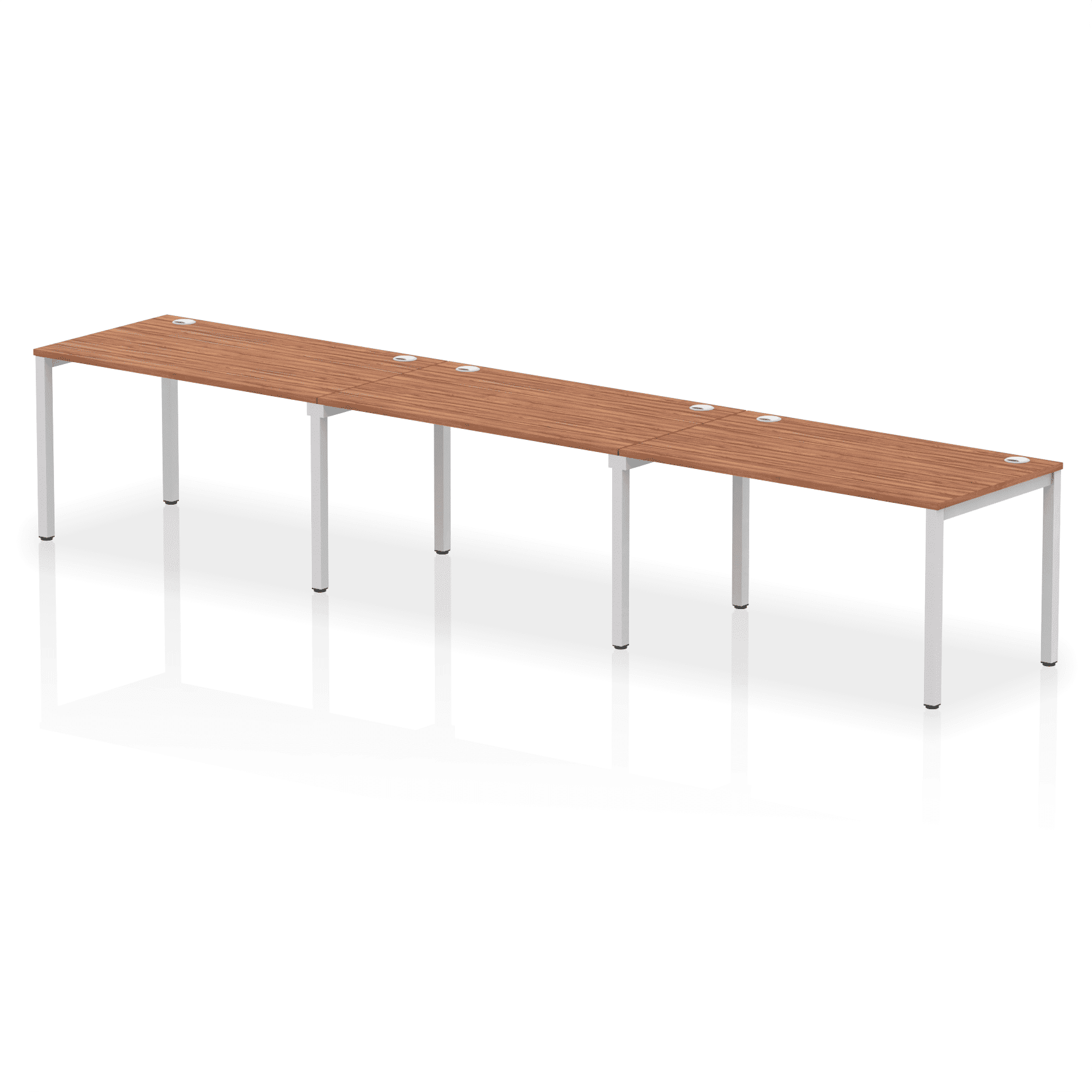 Impulse Single Row Bench Desk - 3 Person - Image 21
