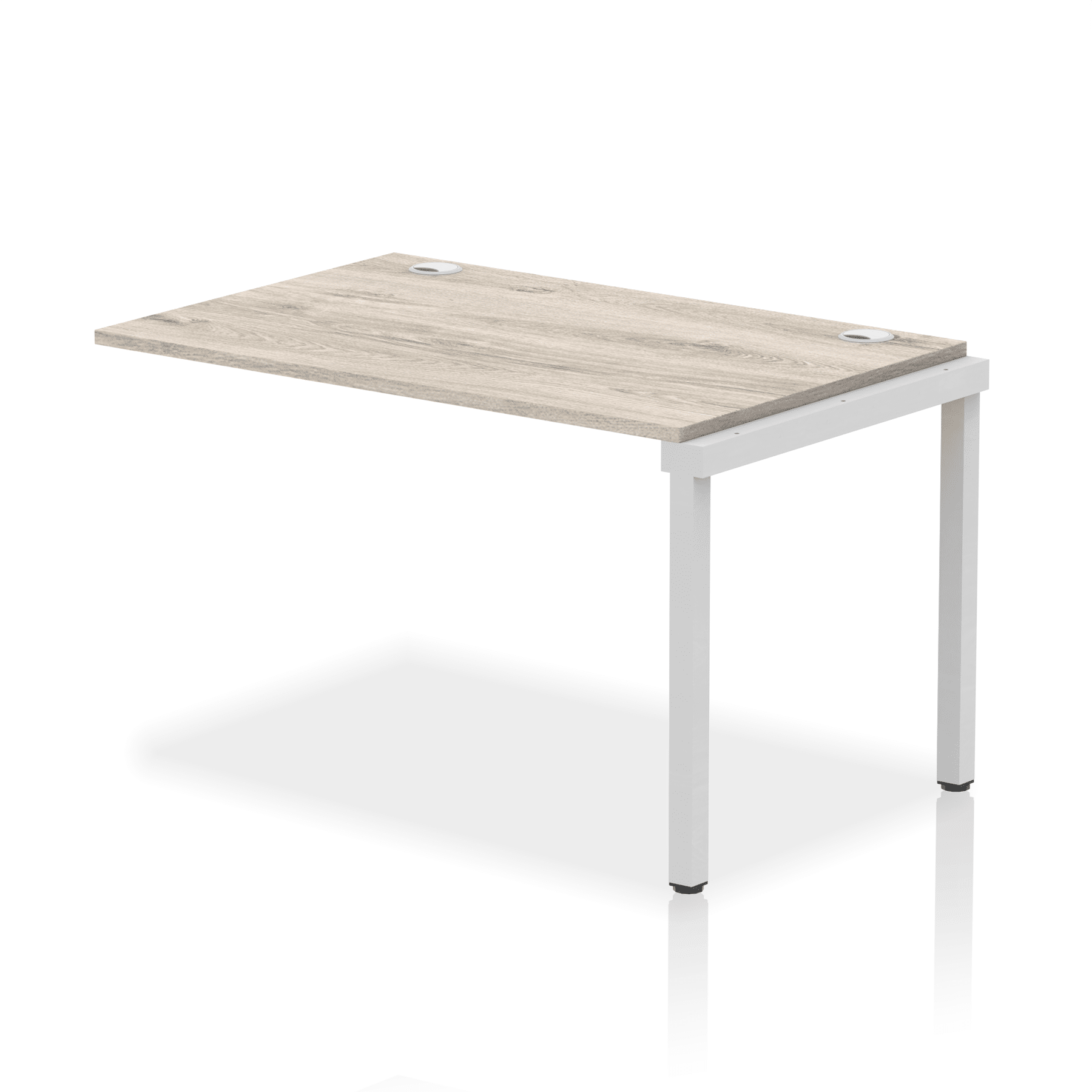 Impulse Single Row Bench Desk Extension Kit - Image 2