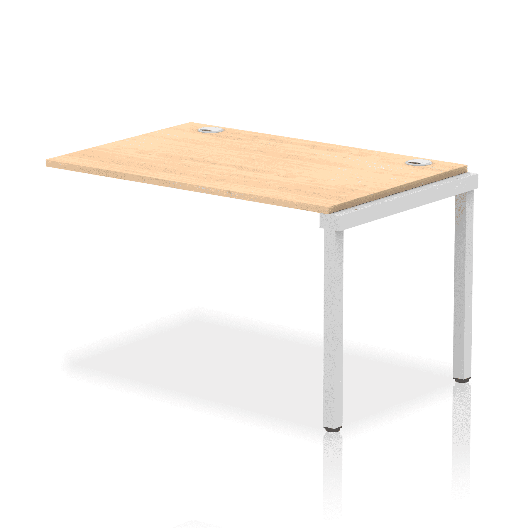 Impulse Single Row Bench Desk Extension Kit - Image 4