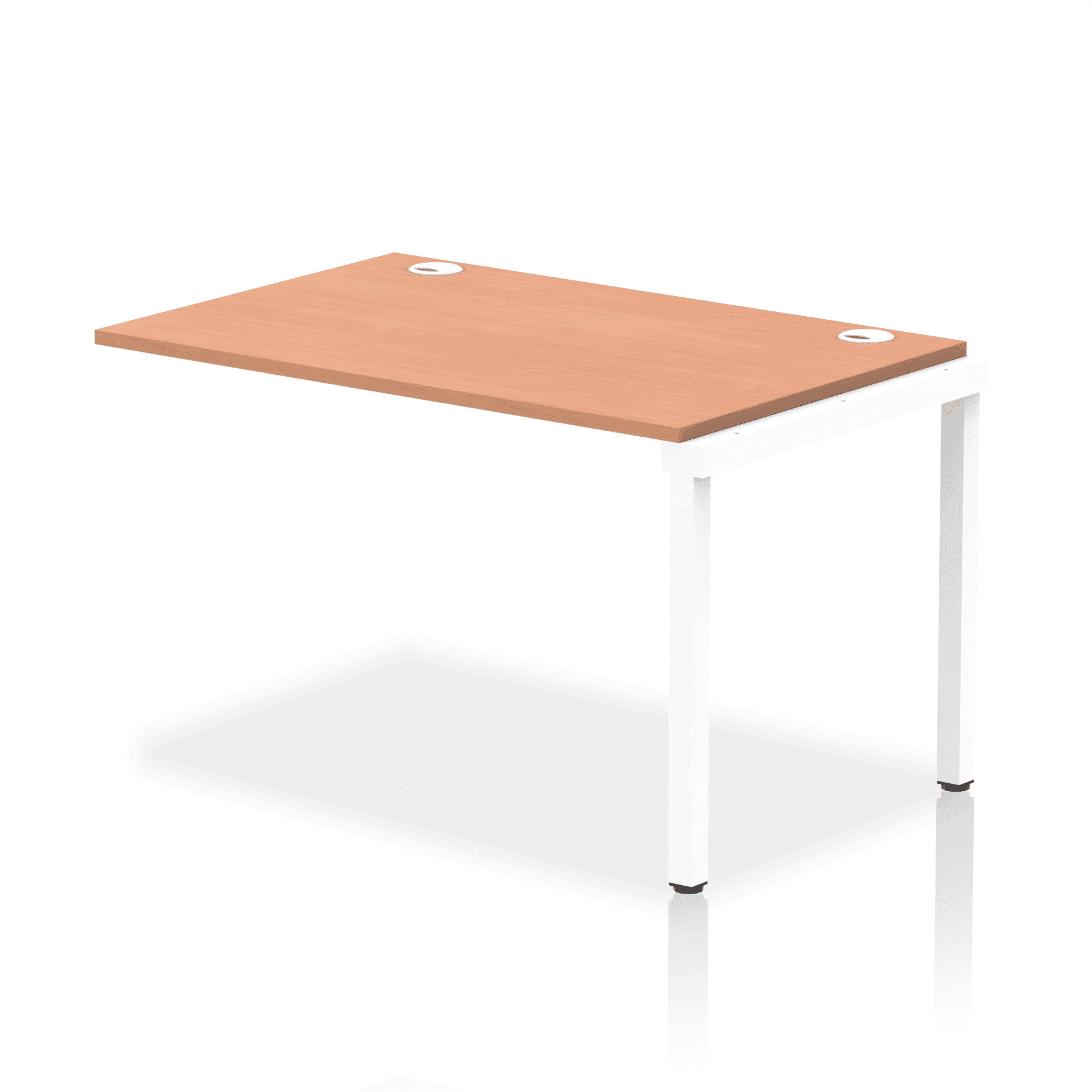 Impulse Single Row Bench Desk Extension Kit - Image 48