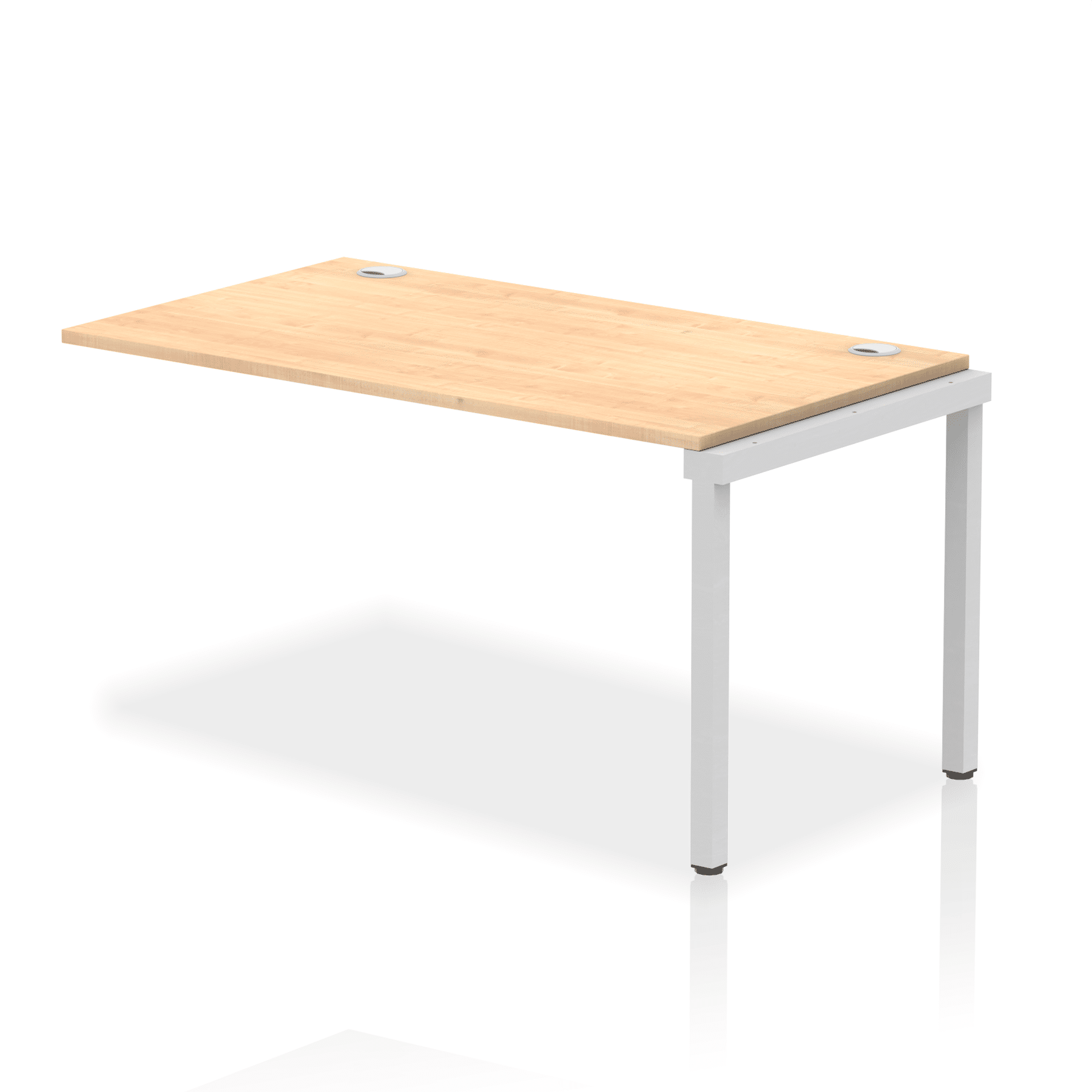 Impulse Single Row Bench Desk Extension Kit - Image 16