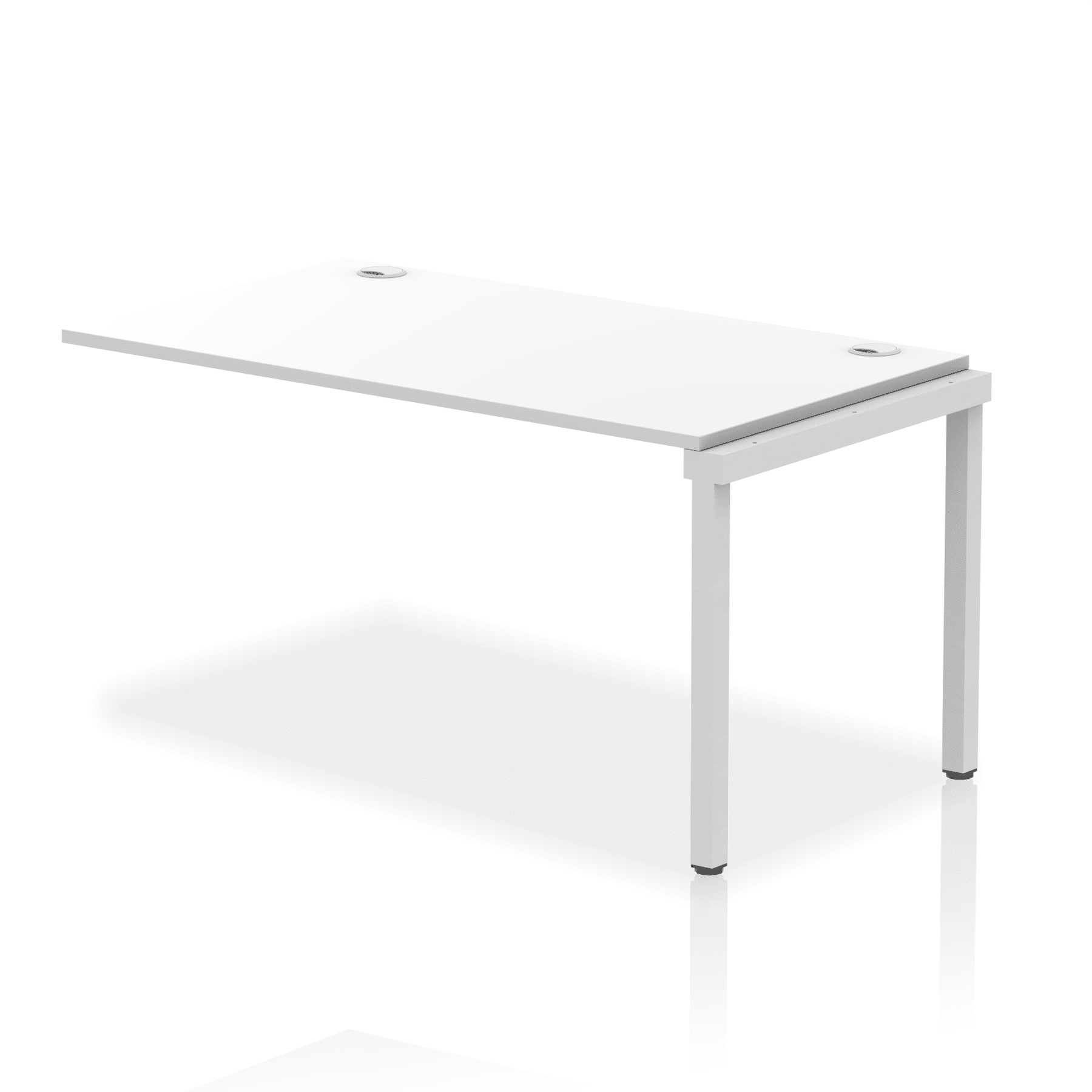 Impulse Single Row Bench Desk Extension Kit - Image 22