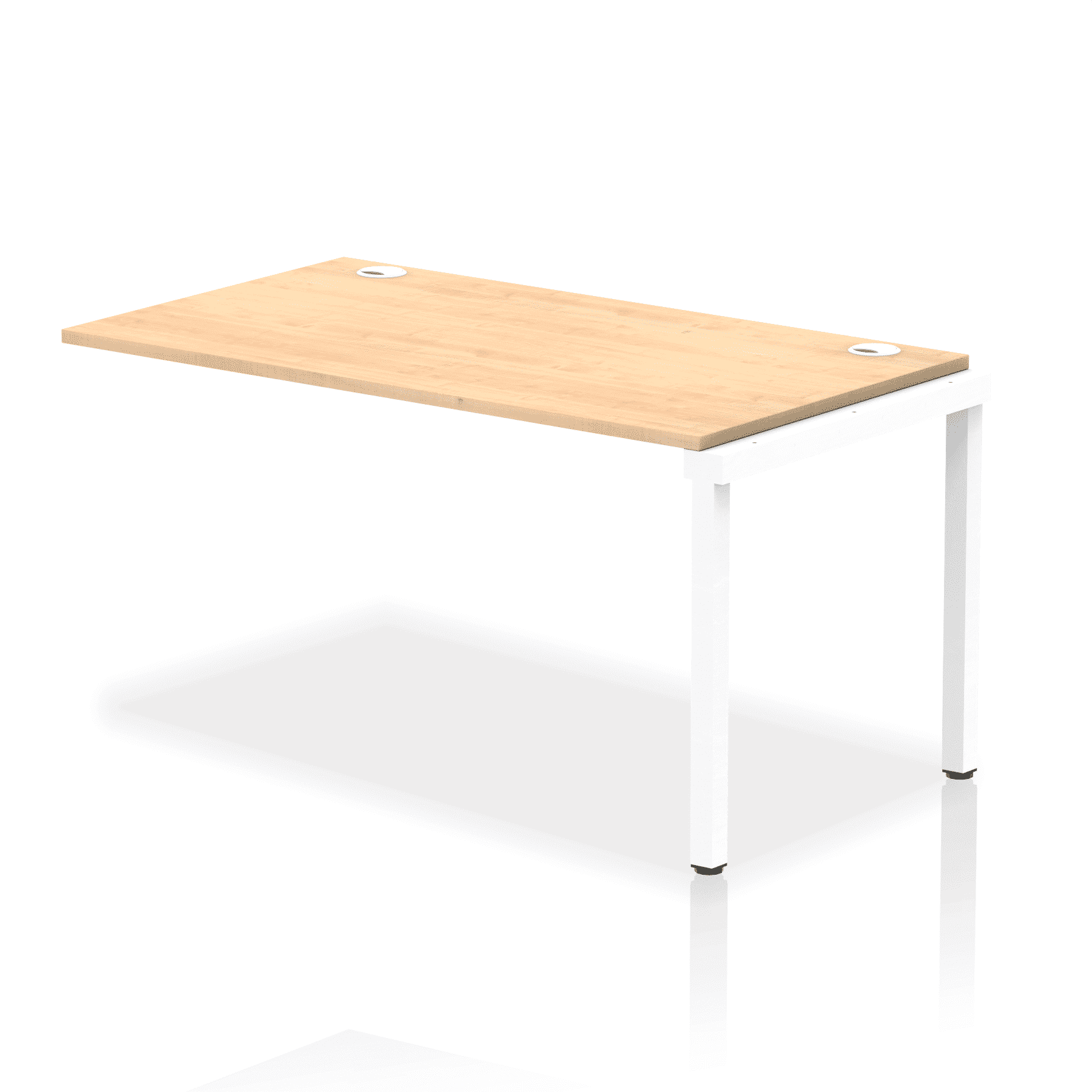 Impulse Single Row Bench Desk Extension Kit - Image 17