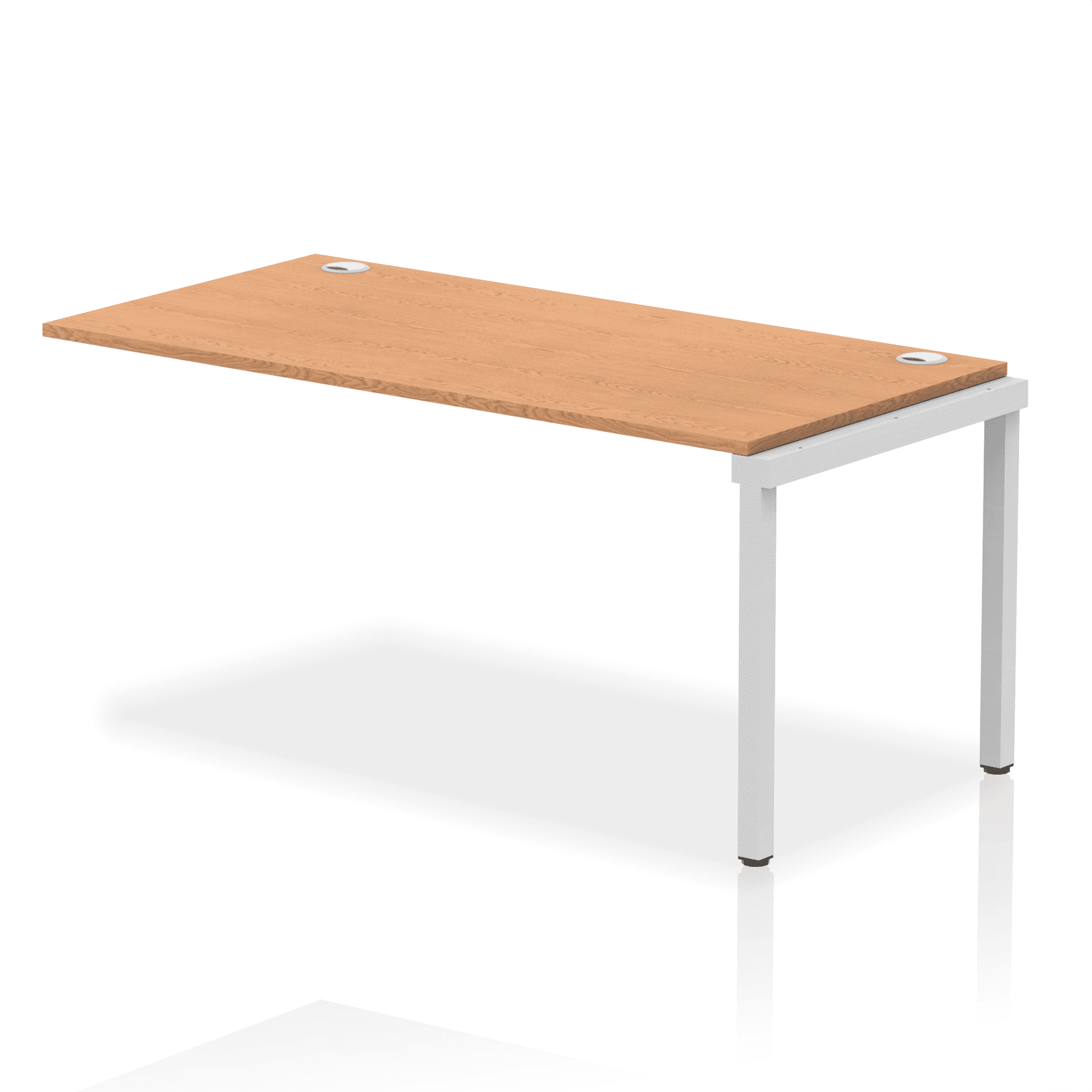 Impulse Single Row Bench Desk Extension Kit - Image 24