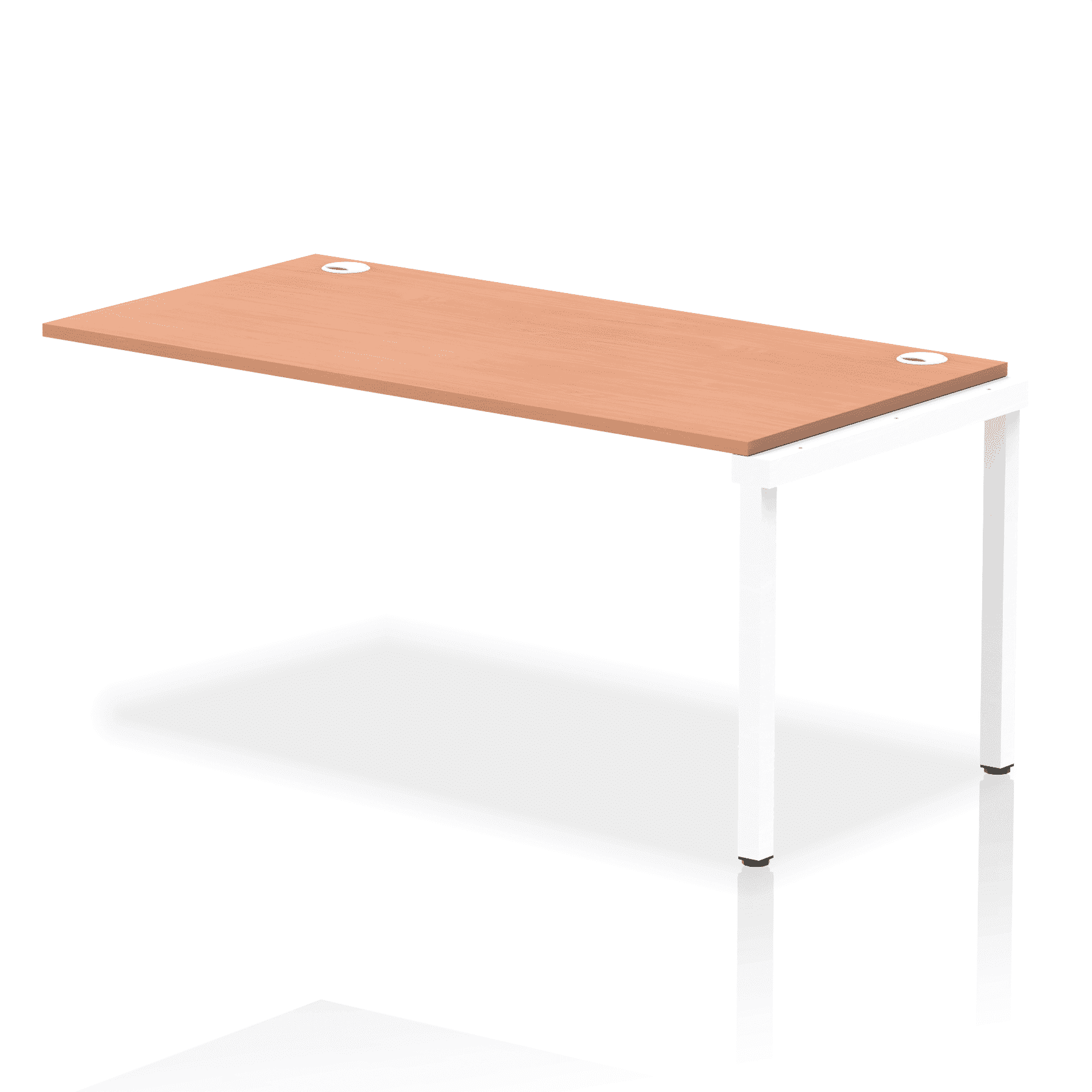 Impulse Single Row Bench Desk Extension Kit - Image 25