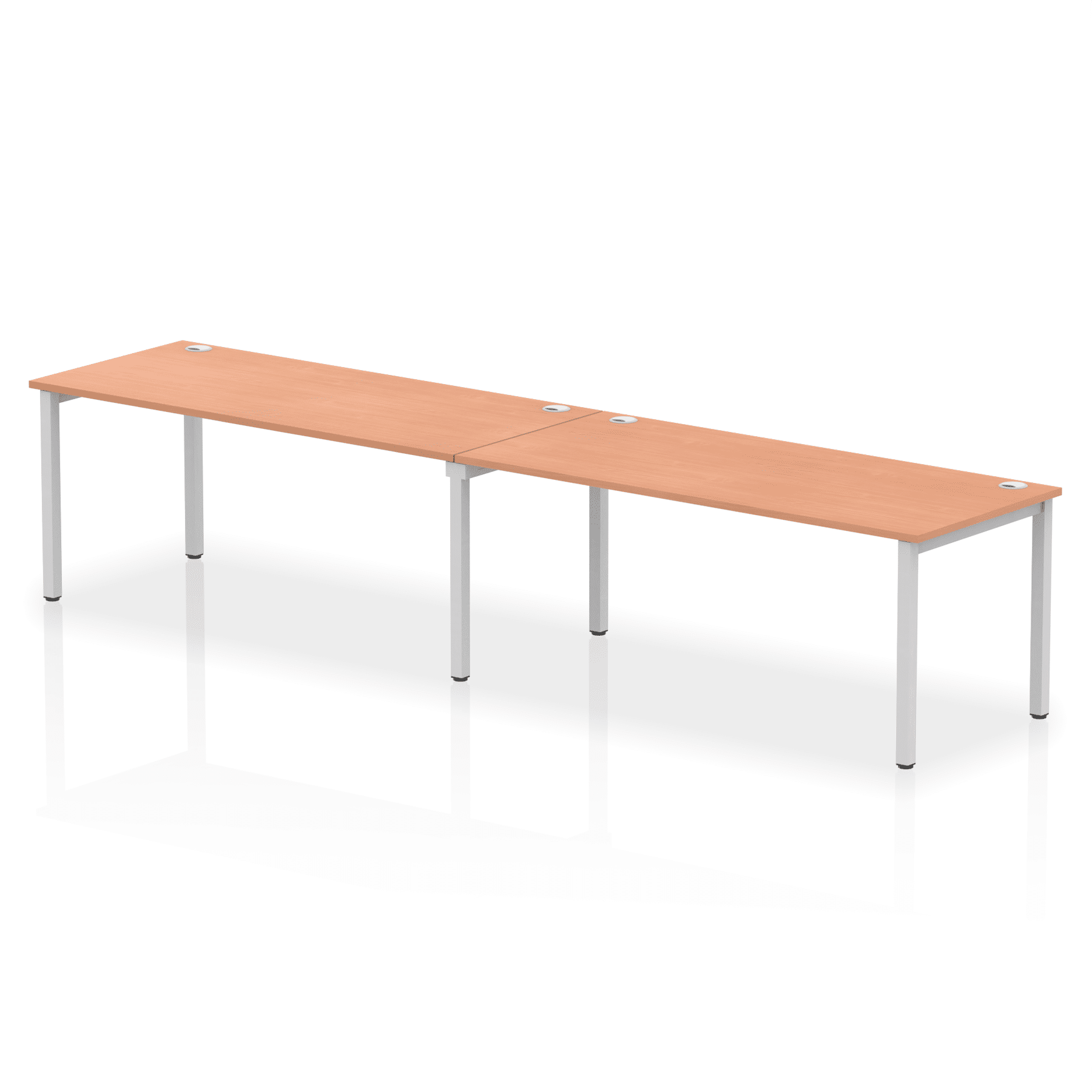 Impulse Single Row Bench Desk - 2 Person - Image 48