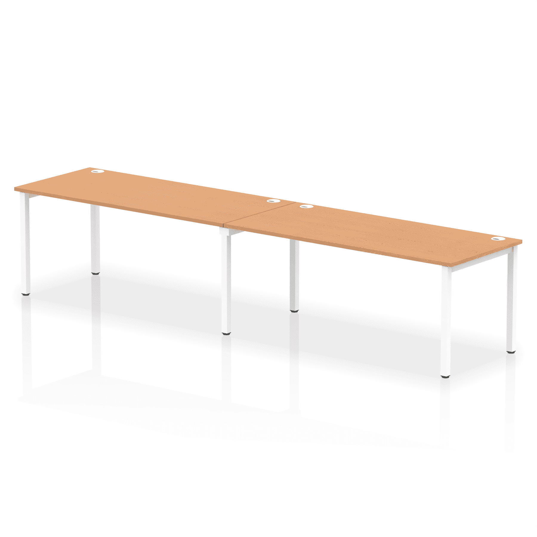 Impulse Single Row Bench Desk - 2 Person - Image 55