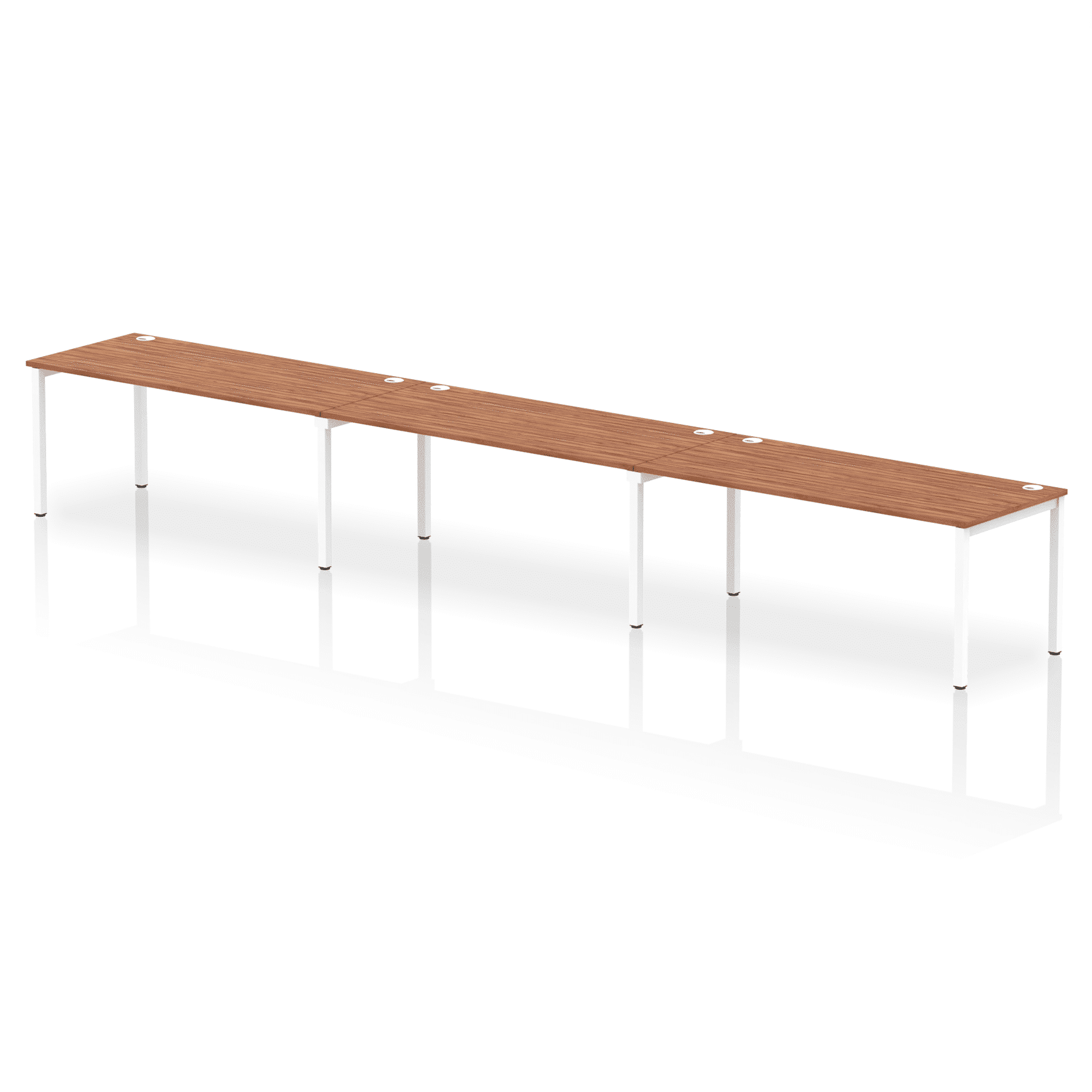 Impulse Single Row Bench Desk - 3 Person - Image 46