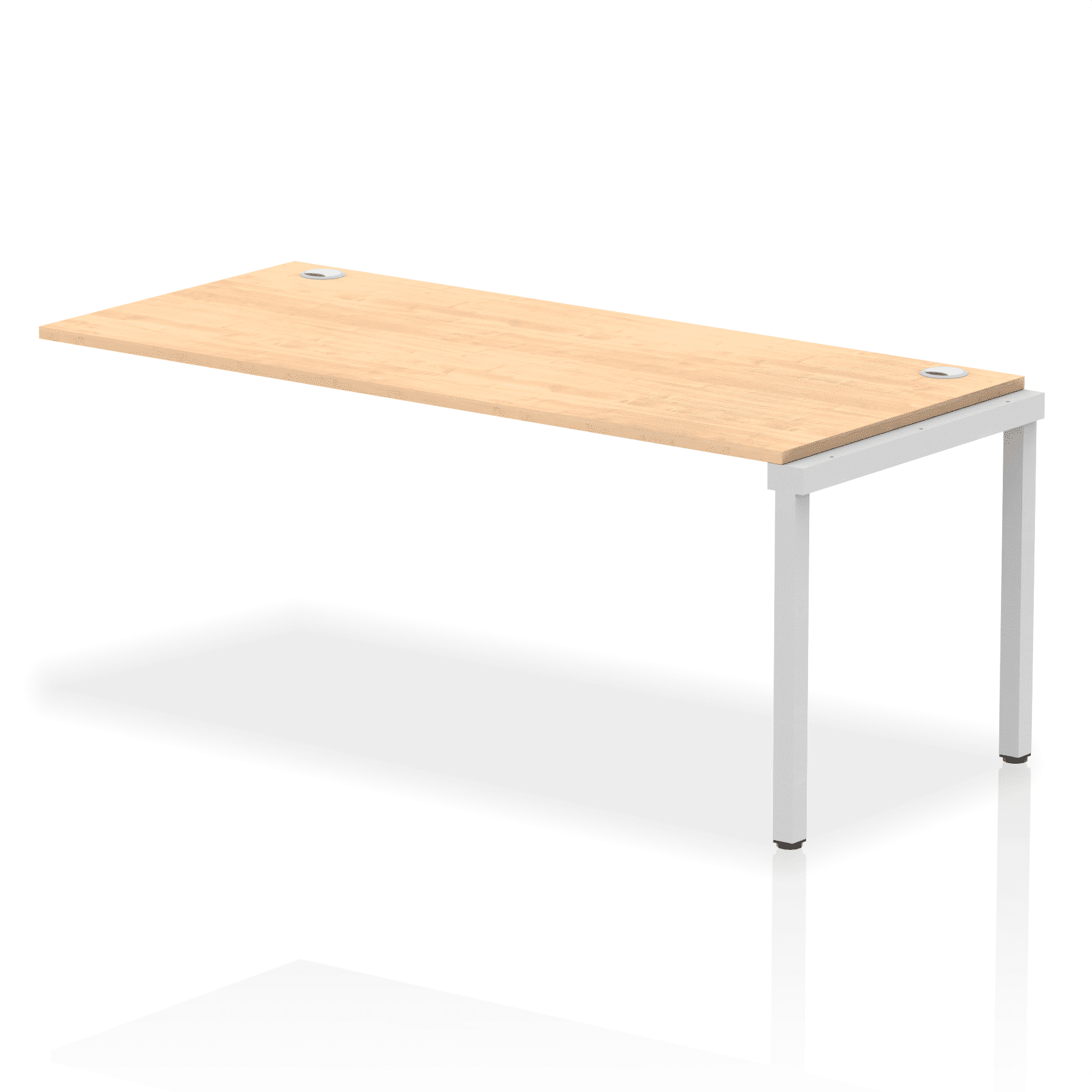 Impulse Single Row Bench Desk Extension Kit - Image 40