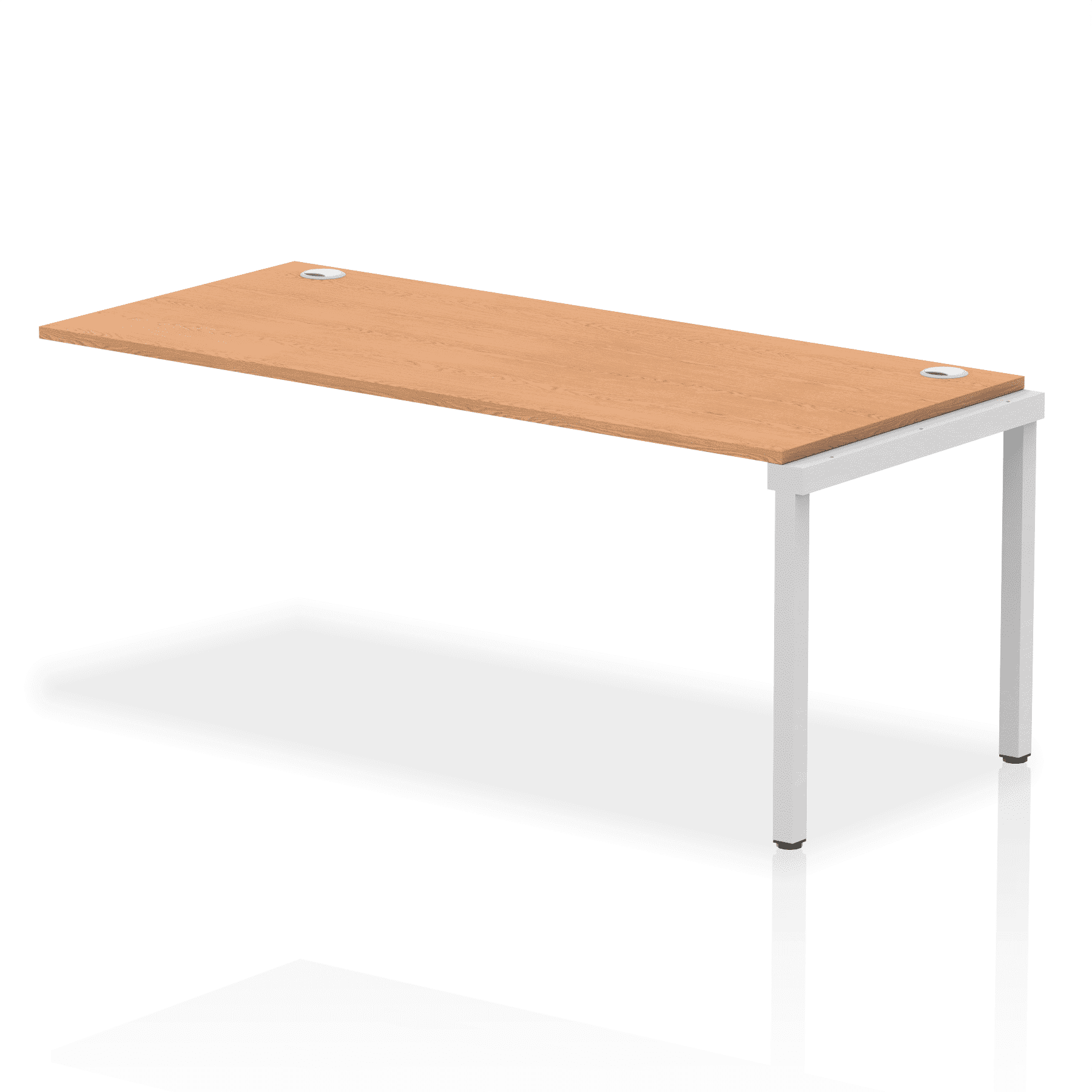 Impulse Single Row Bench Desk Extension Kit - Image 42