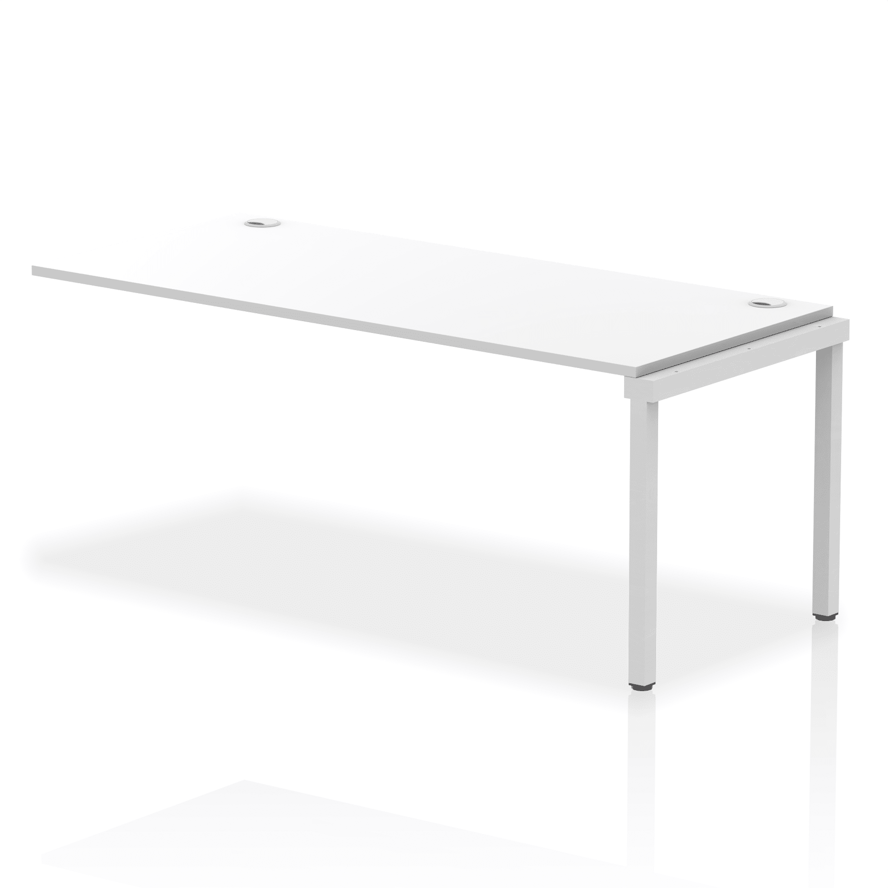 Impulse Single Row Bench Desk Extension Kit - Image 46