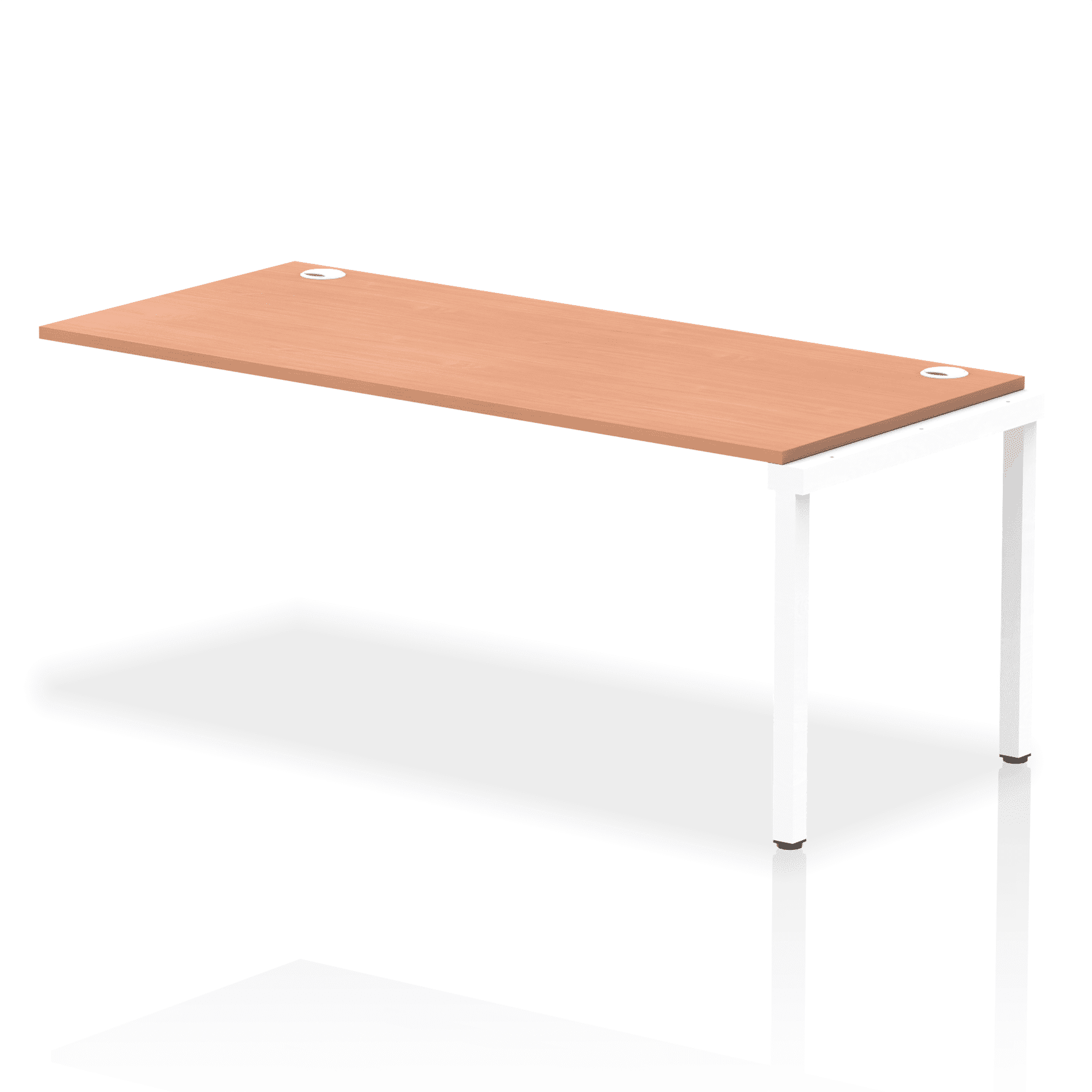 Impulse Single Row Bench Desk Extension Kit - Image 37