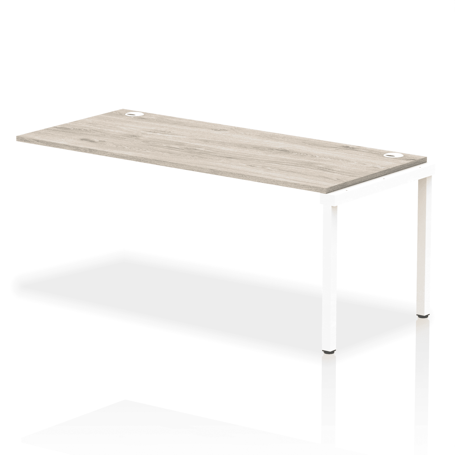 Impulse Single Row Bench Desk Extension Kit - Image 39