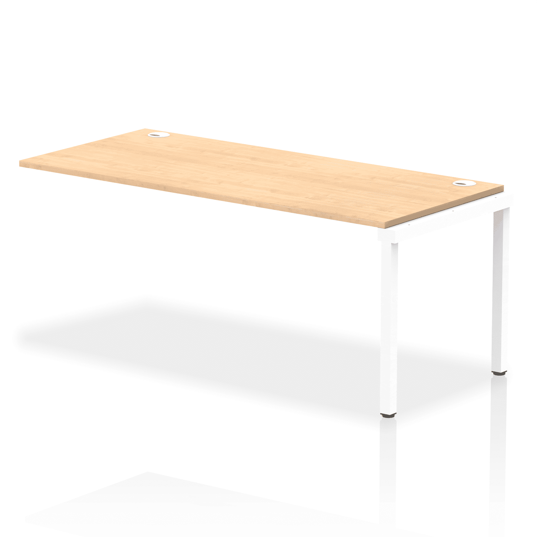 Impulse Single Row Bench Desk Extension Kit - Image 41