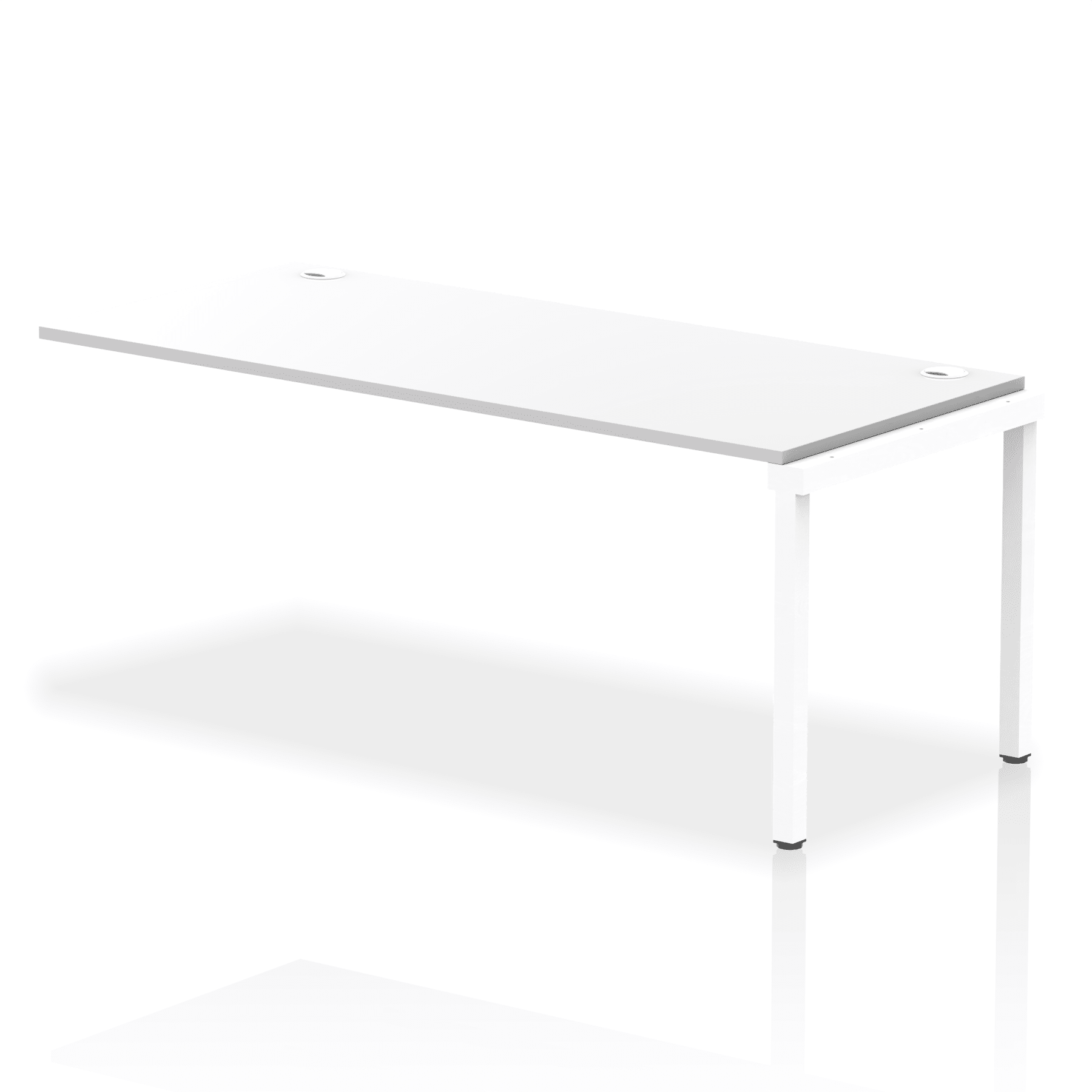 Impulse Single Row Bench Desk Extension Kit - Image 47