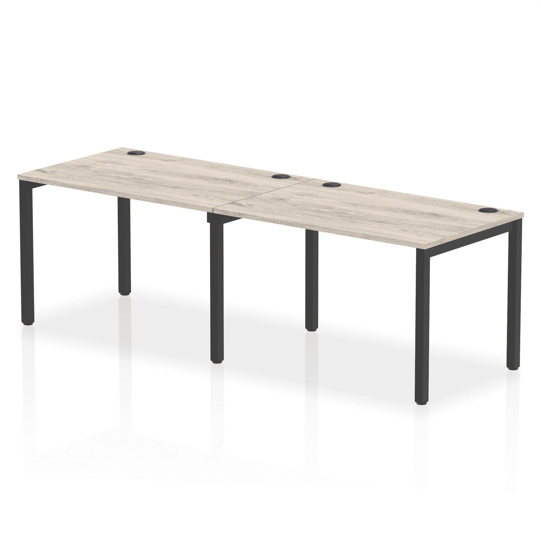 Impulse Single Row Bench Desk - 2 Person - Image 64