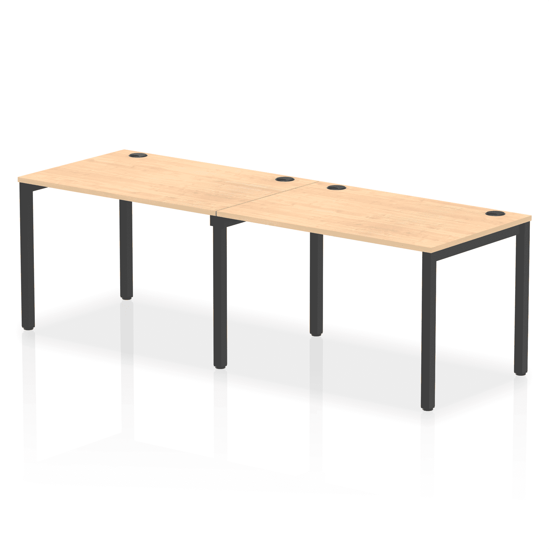Impulse Single Row Bench Desk - 2 Person - Image 65