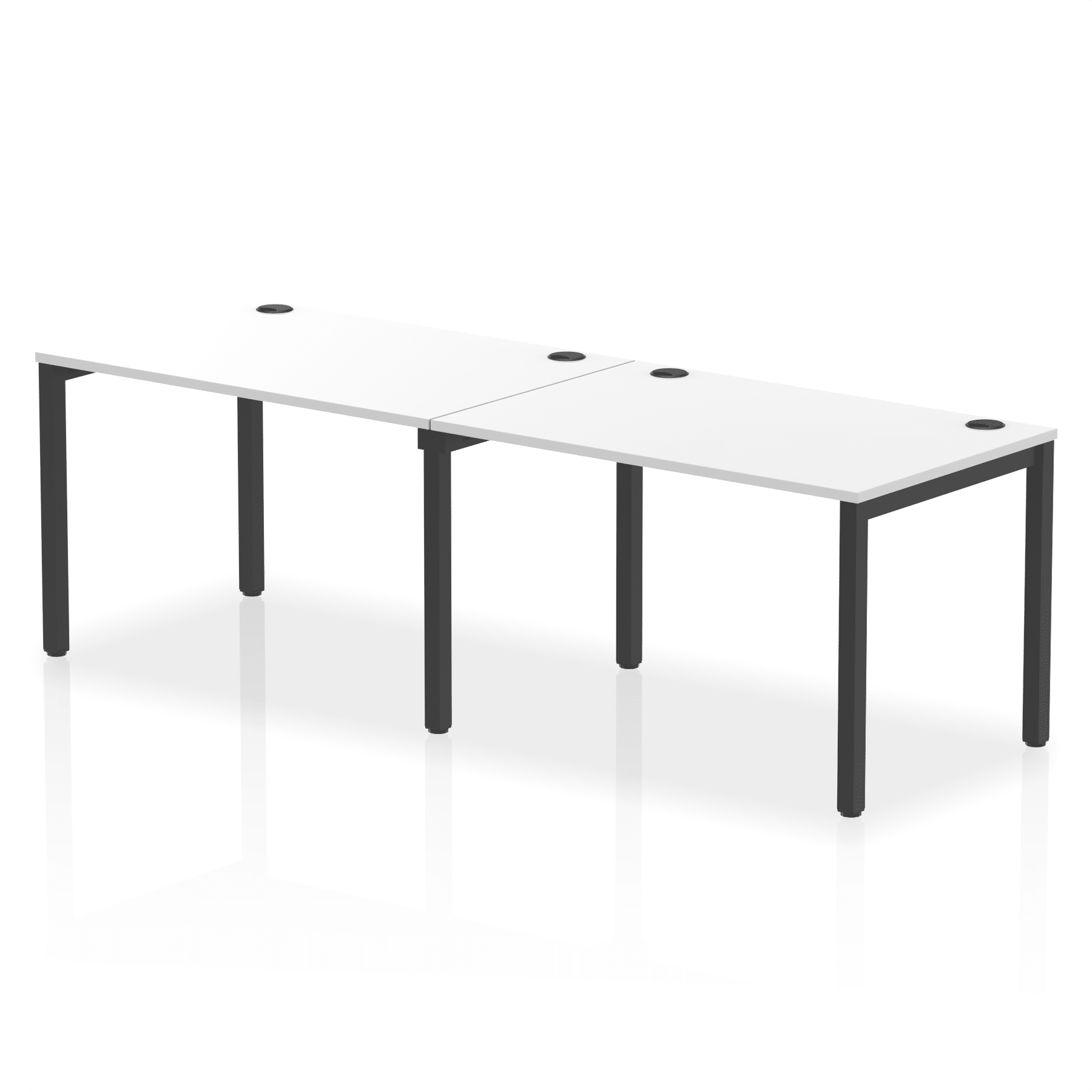 Impulse Single Row Bench Desk - 2 Person - Image 67