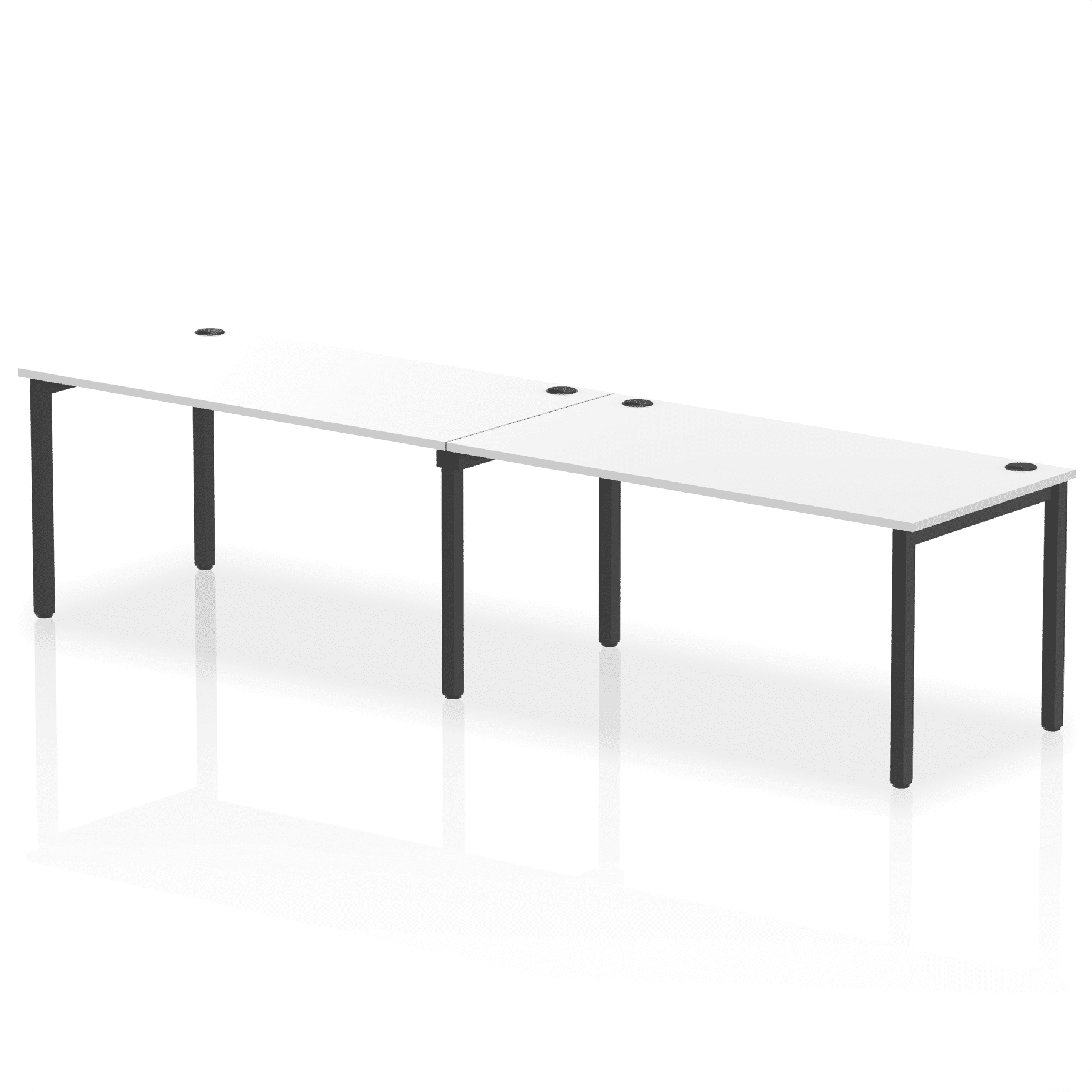 Impulse Single Row Bench Desk - 2 Person - Image 85