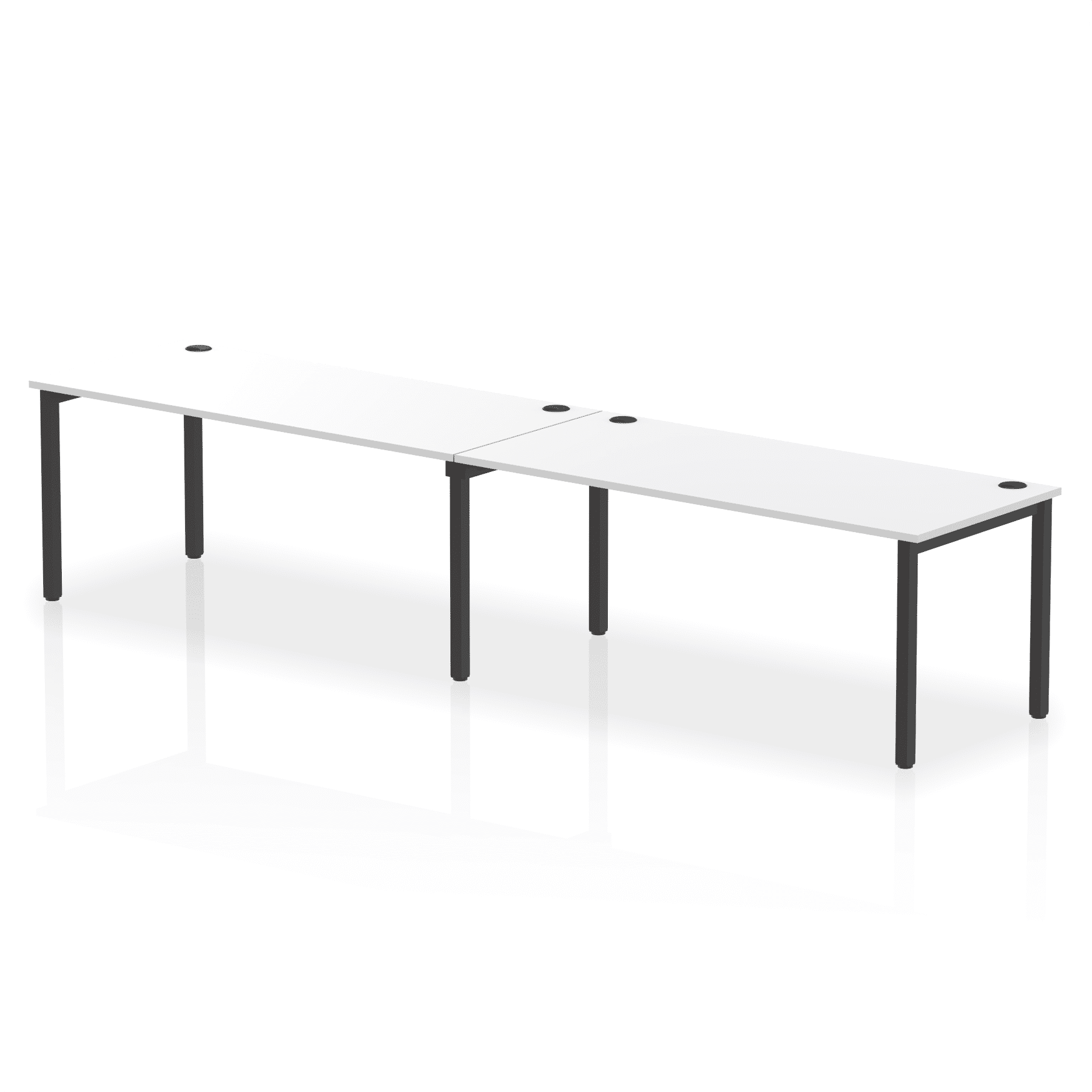 Impulse Single Row Bench Desk - 2 Person - Image 94