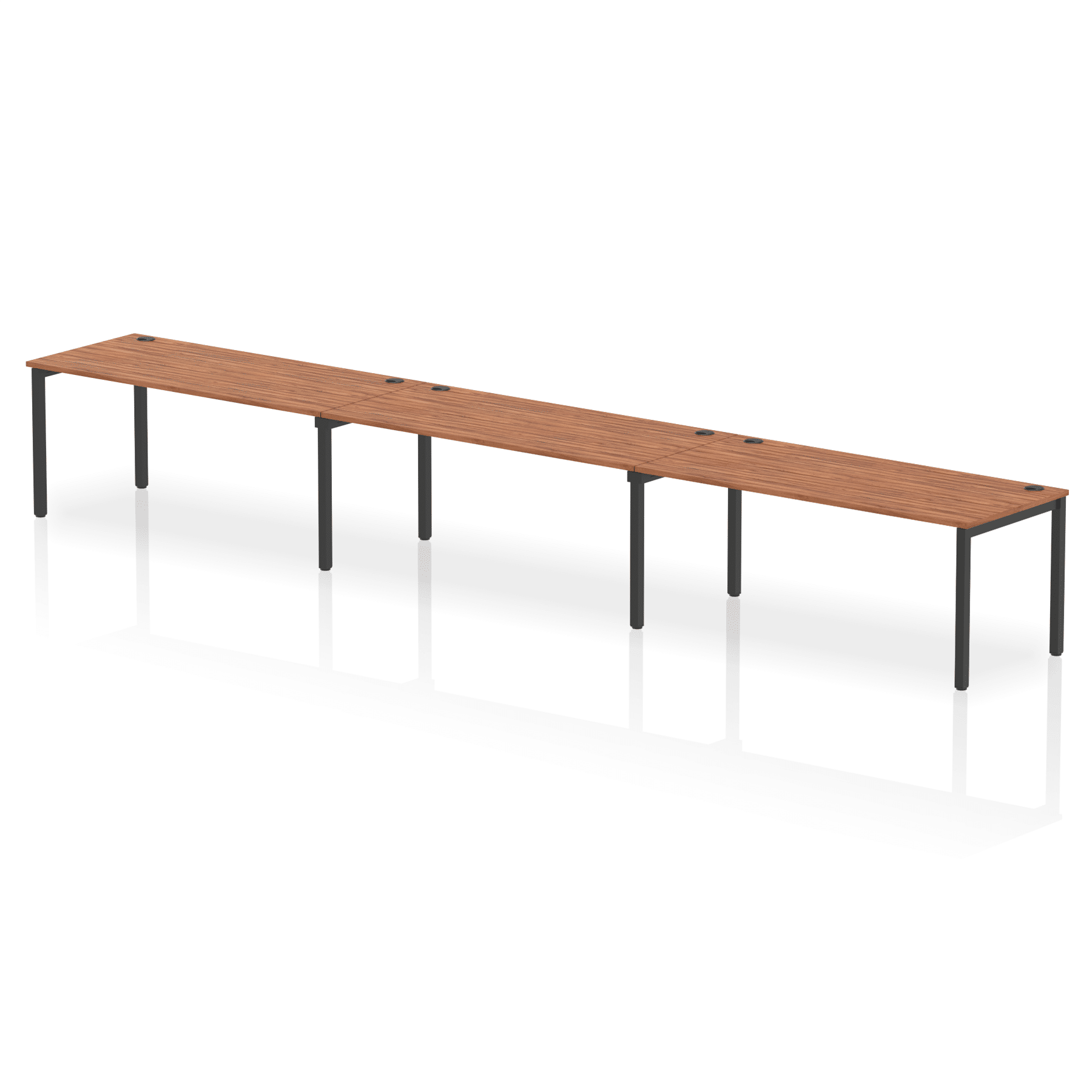 Impulse Single Row Bench Desk - 3 Person - Image 84