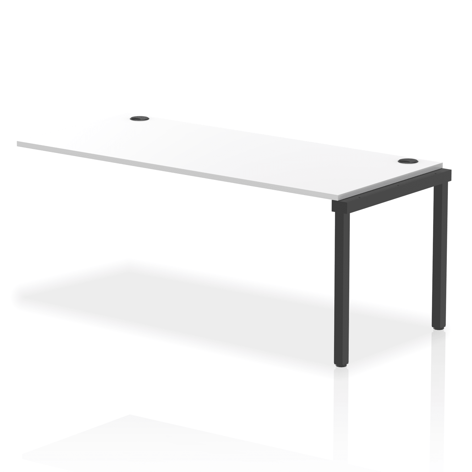 Impulse Single Row Bench Desk Extension Kit - Image 83