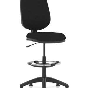 Eclipse Plus I Medium Back Task Operator Office Chair with Hi Rise Draughtsman Kit