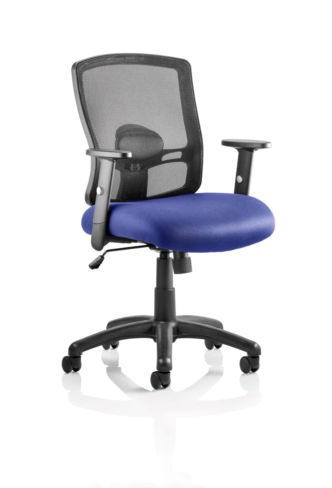 Portland Medium Mesh Back Task Operator Office Chair with Arms - Image 10