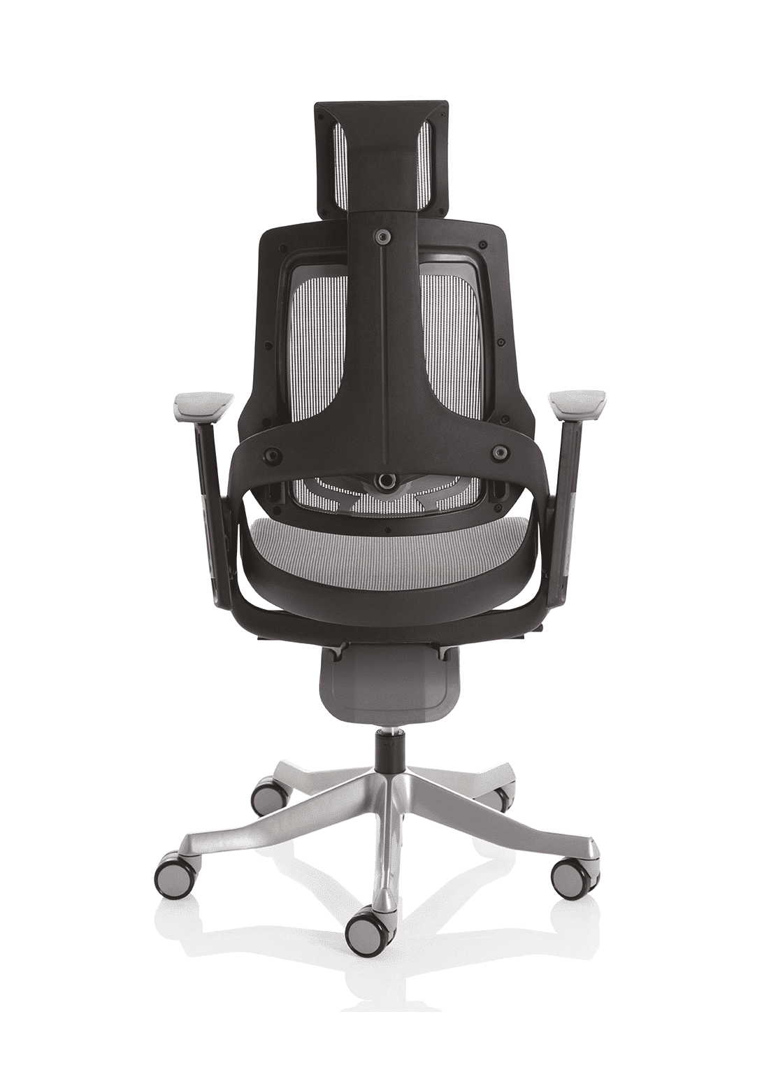 Zure High Back Black Shell Executive Office Chair with Arms - Image 3