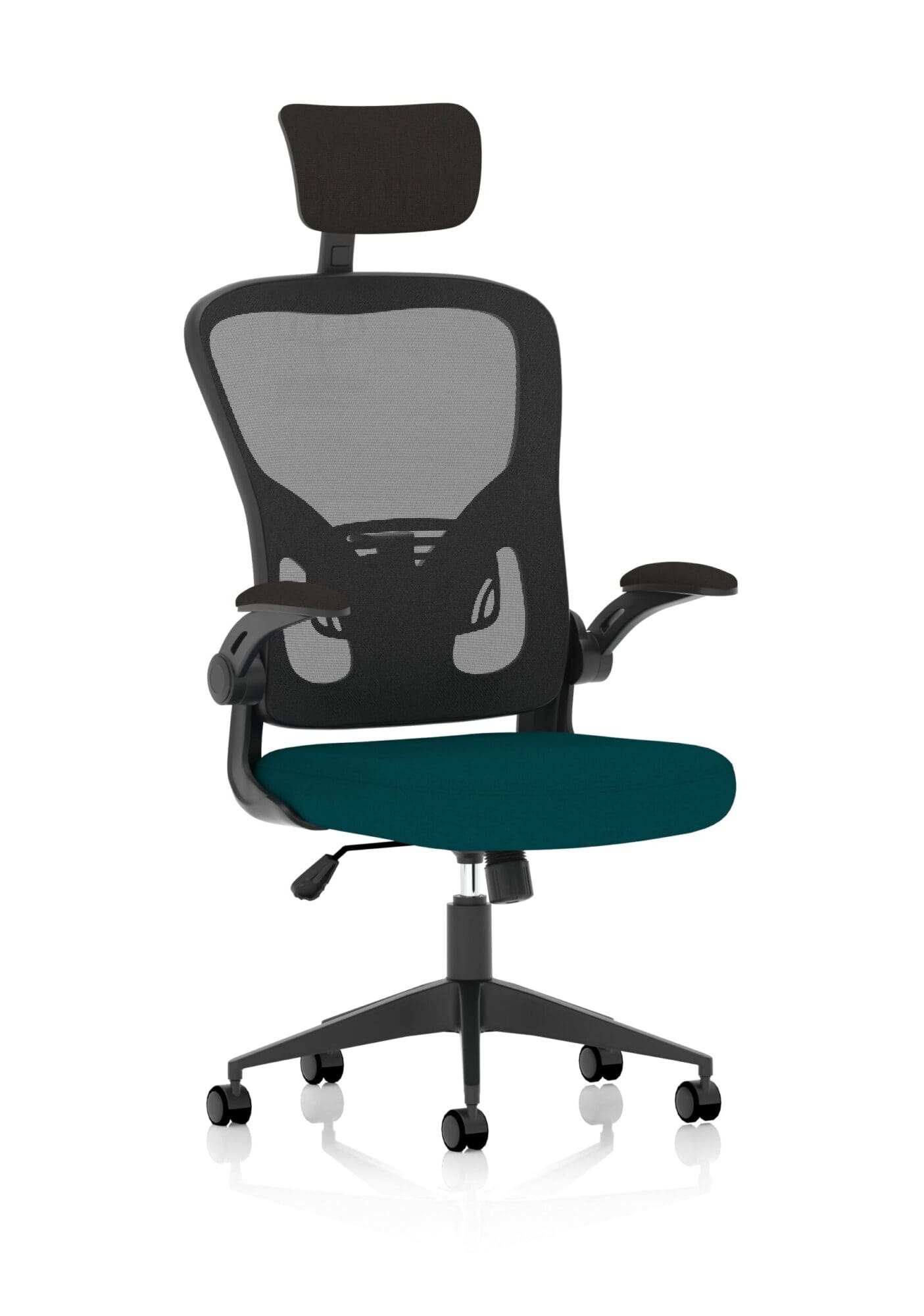 Ace Executive Mesh Chair With Folding Arms - Image 11