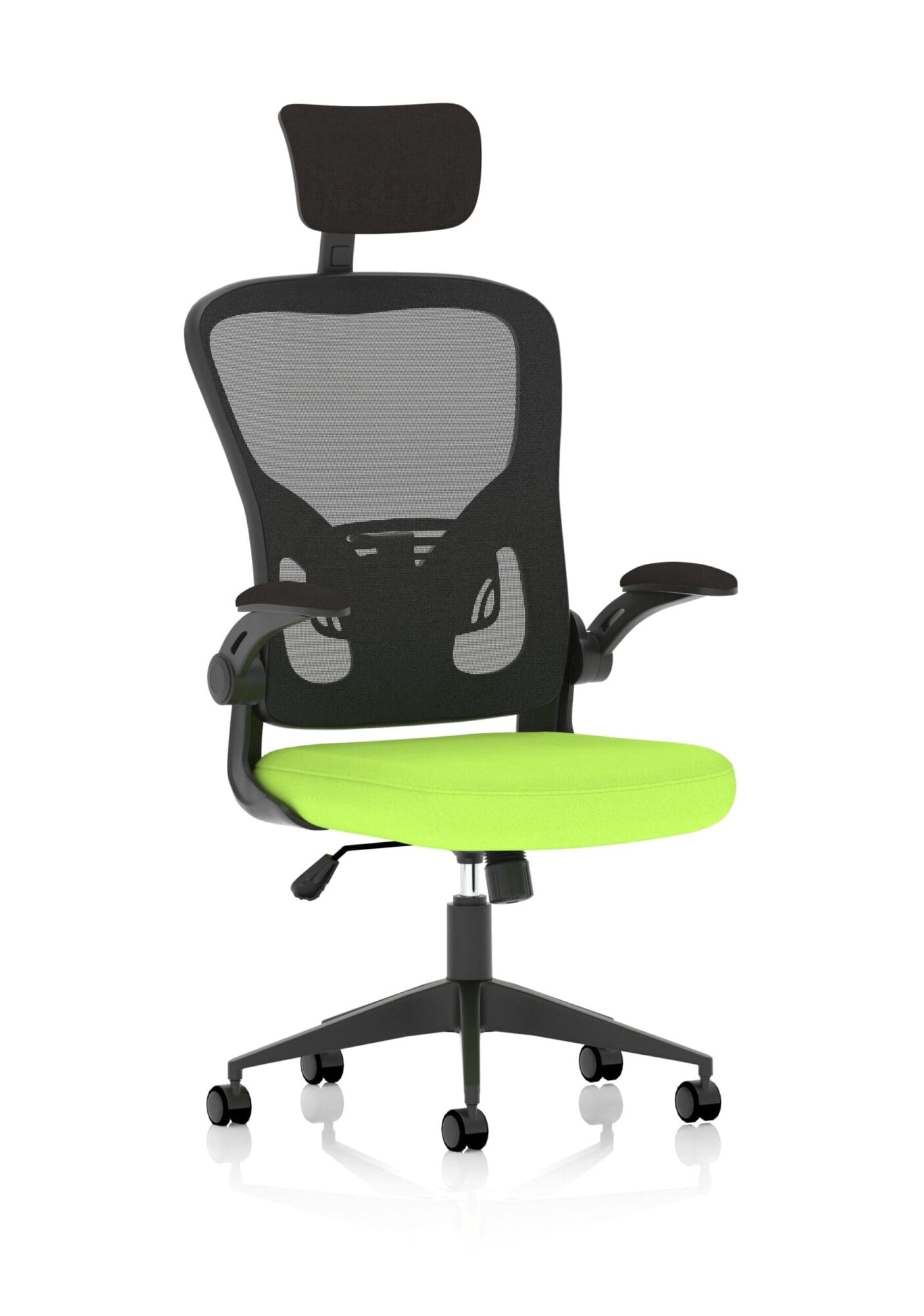 Ace Executive Mesh Chair With Folding Arms - Image 12
