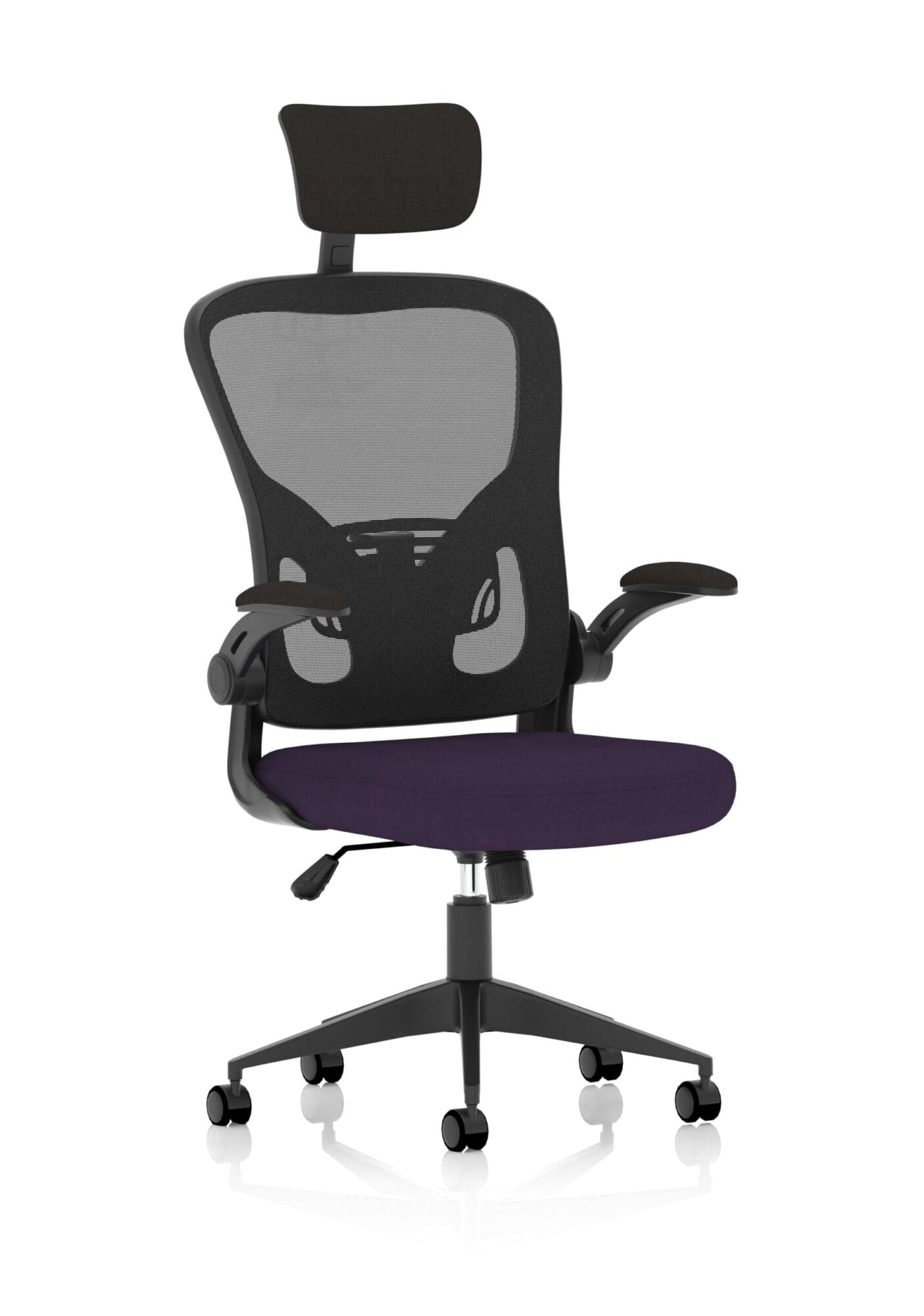 Ace Executive Mesh Chair With Folding Arms - Image 16
