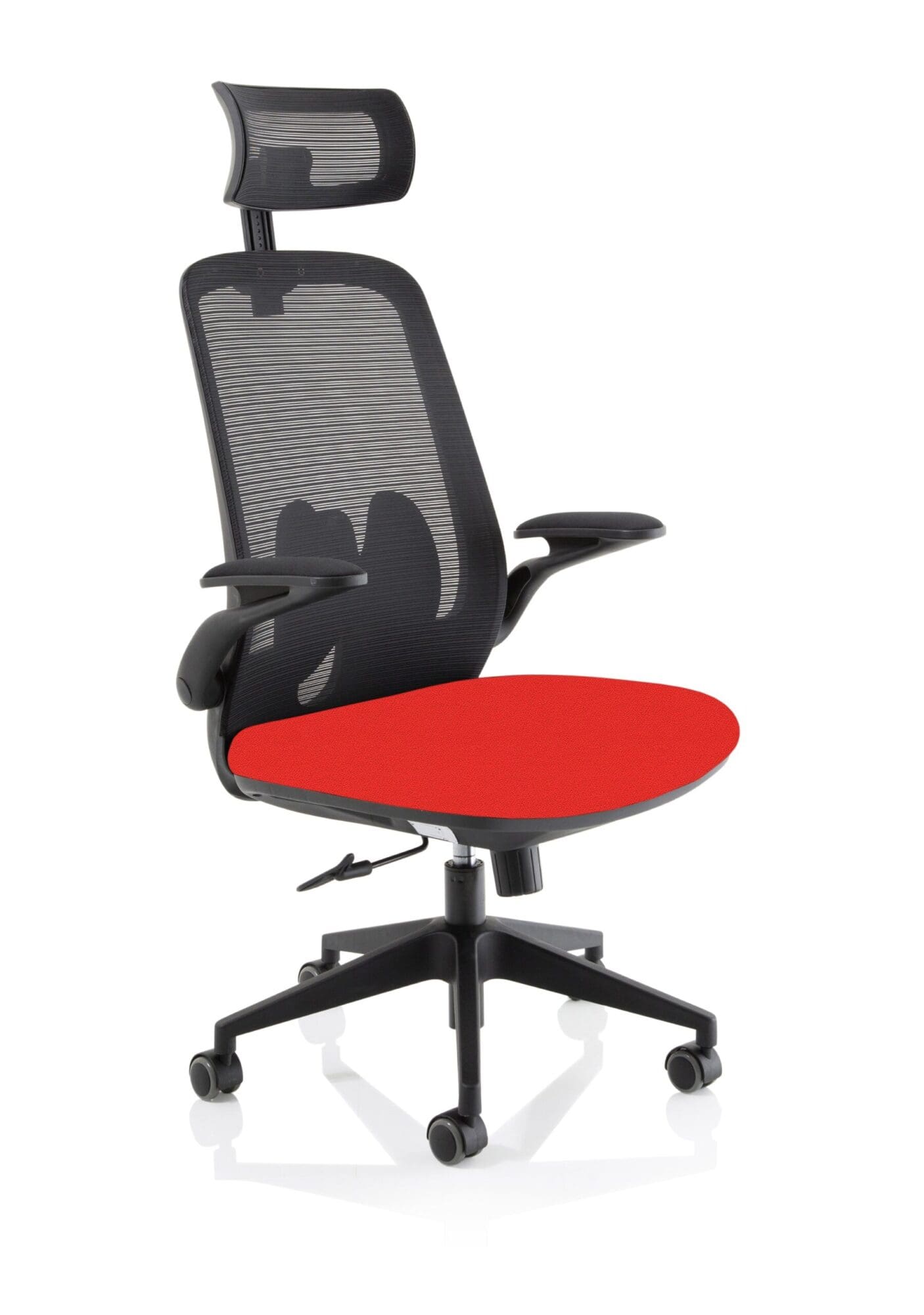 Sigma Executive Mesh Chair With Folding Arms - Image 10