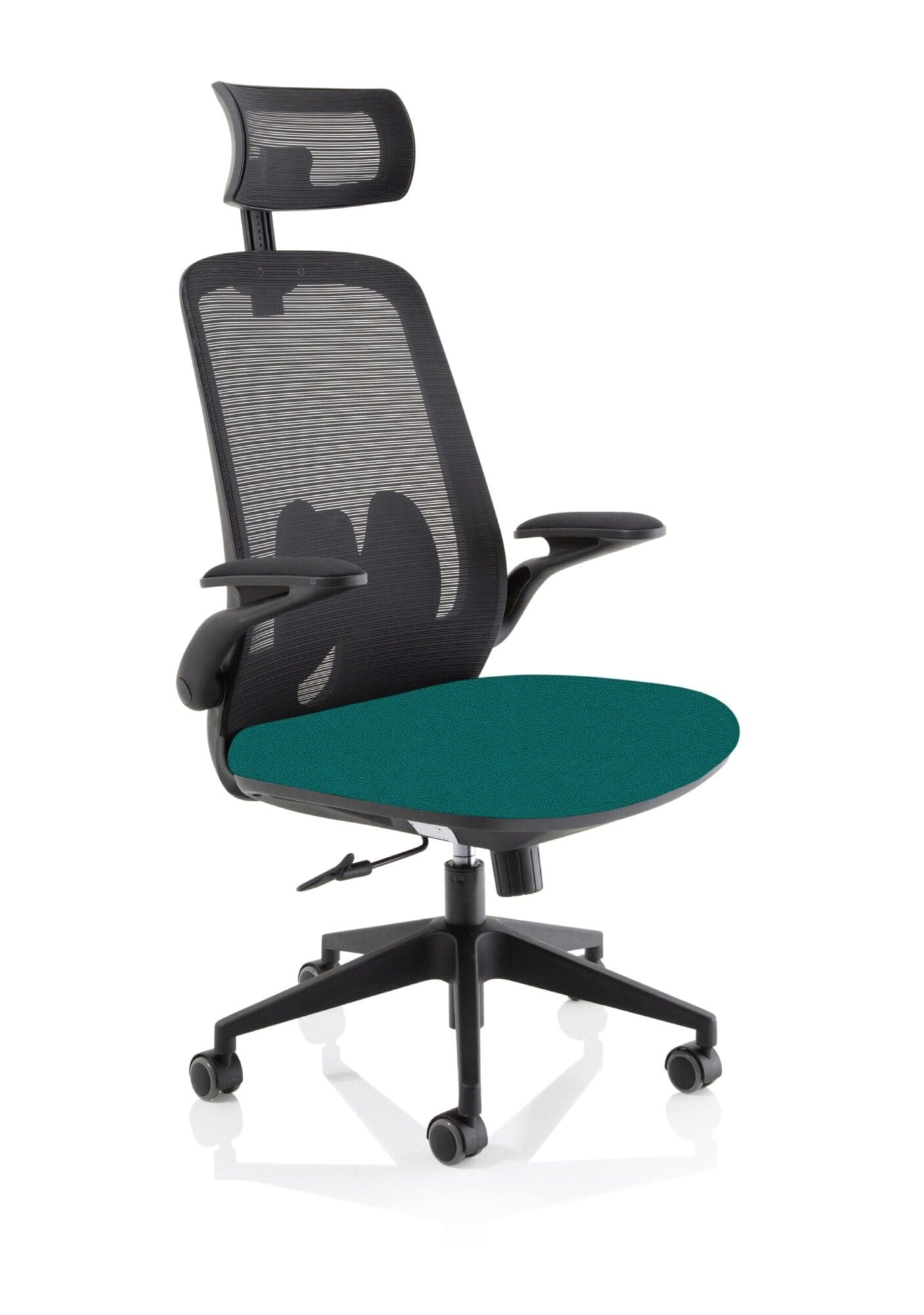 Sigma Executive Mesh Chair With Folding Arms - Image 12