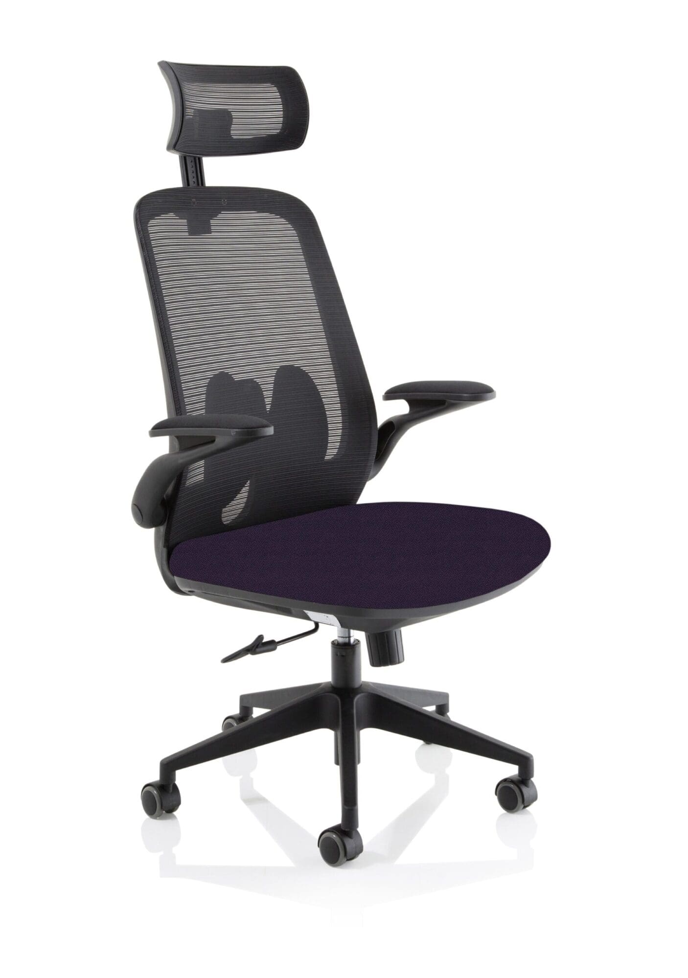 Sigma Executive Mesh Chair With Folding Arms - Image 17