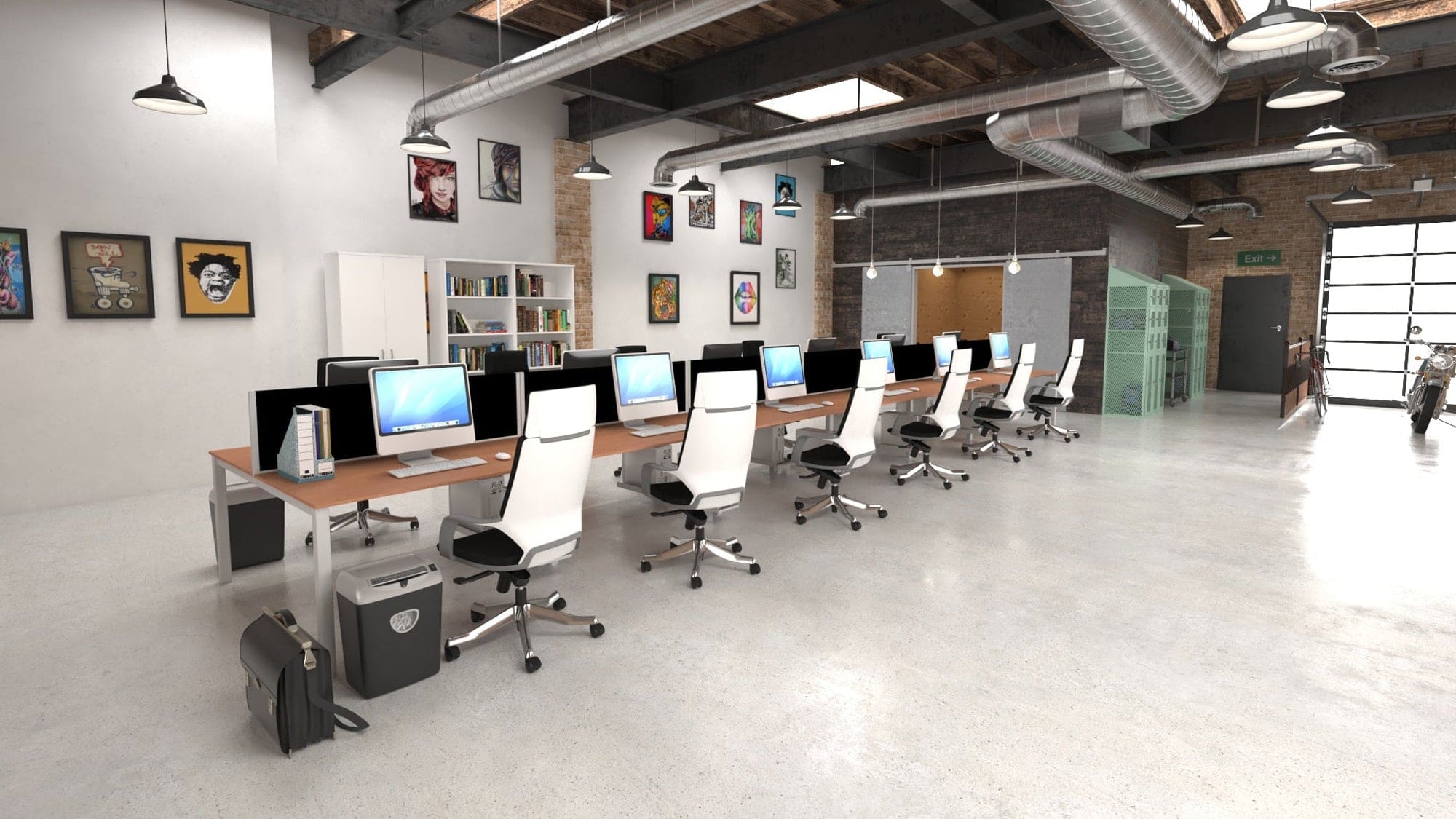 Impulse Straight Screens - 400mm High - Image 4