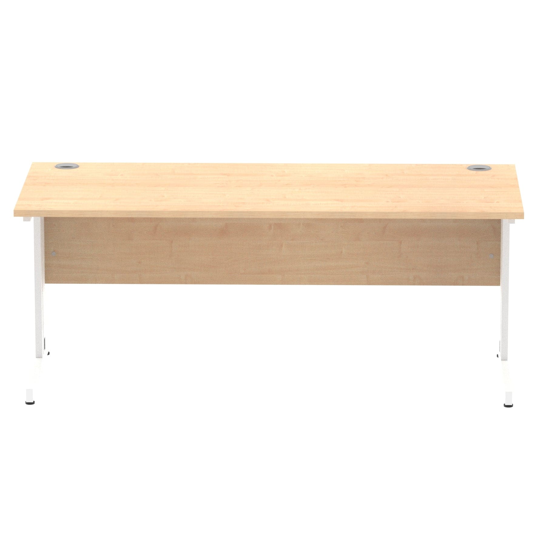 Impulse 1800mm Straight Desk Cable Managed Leg - Image 83