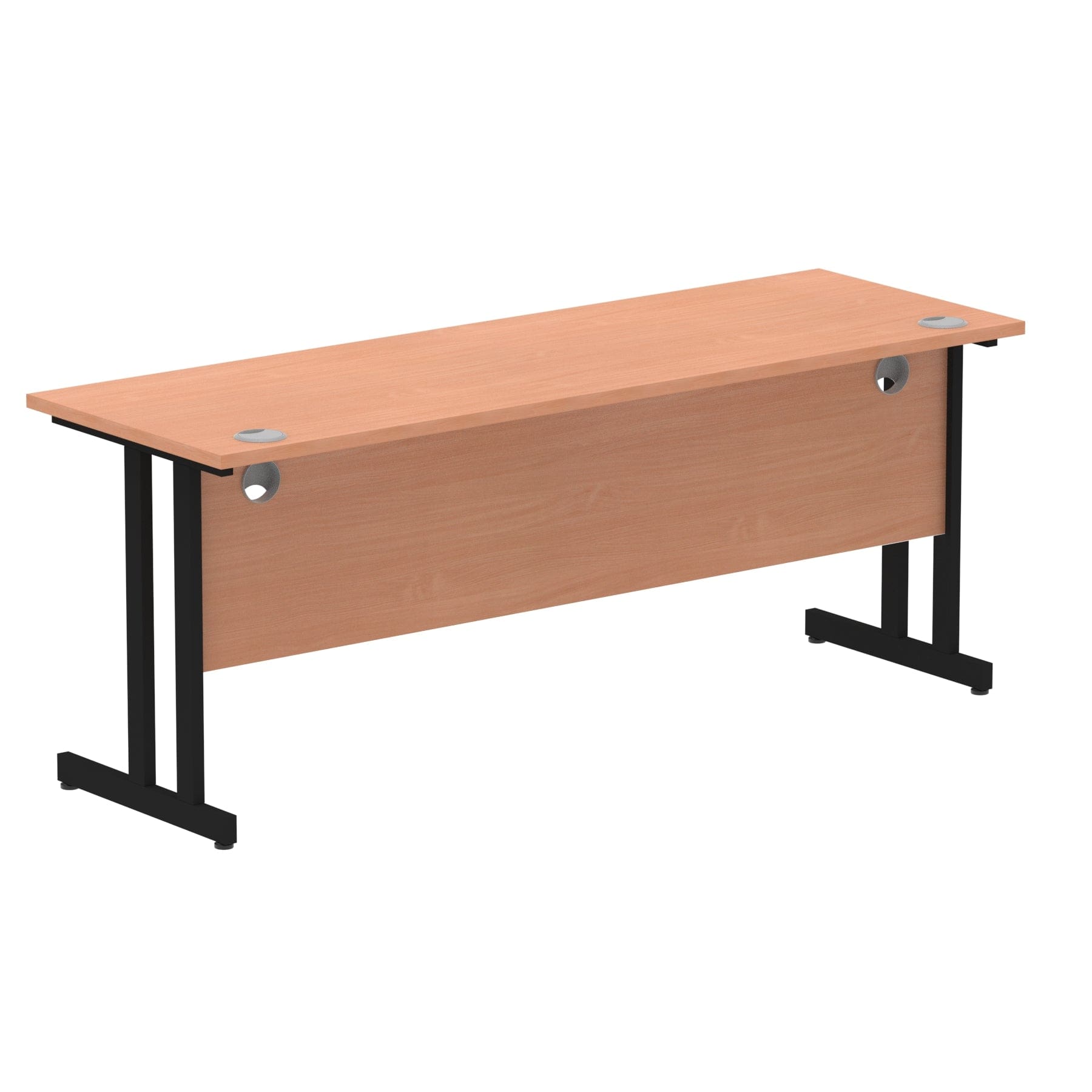 Impulse 1800mm Slimline Desk Cantilever Leg - Image 100