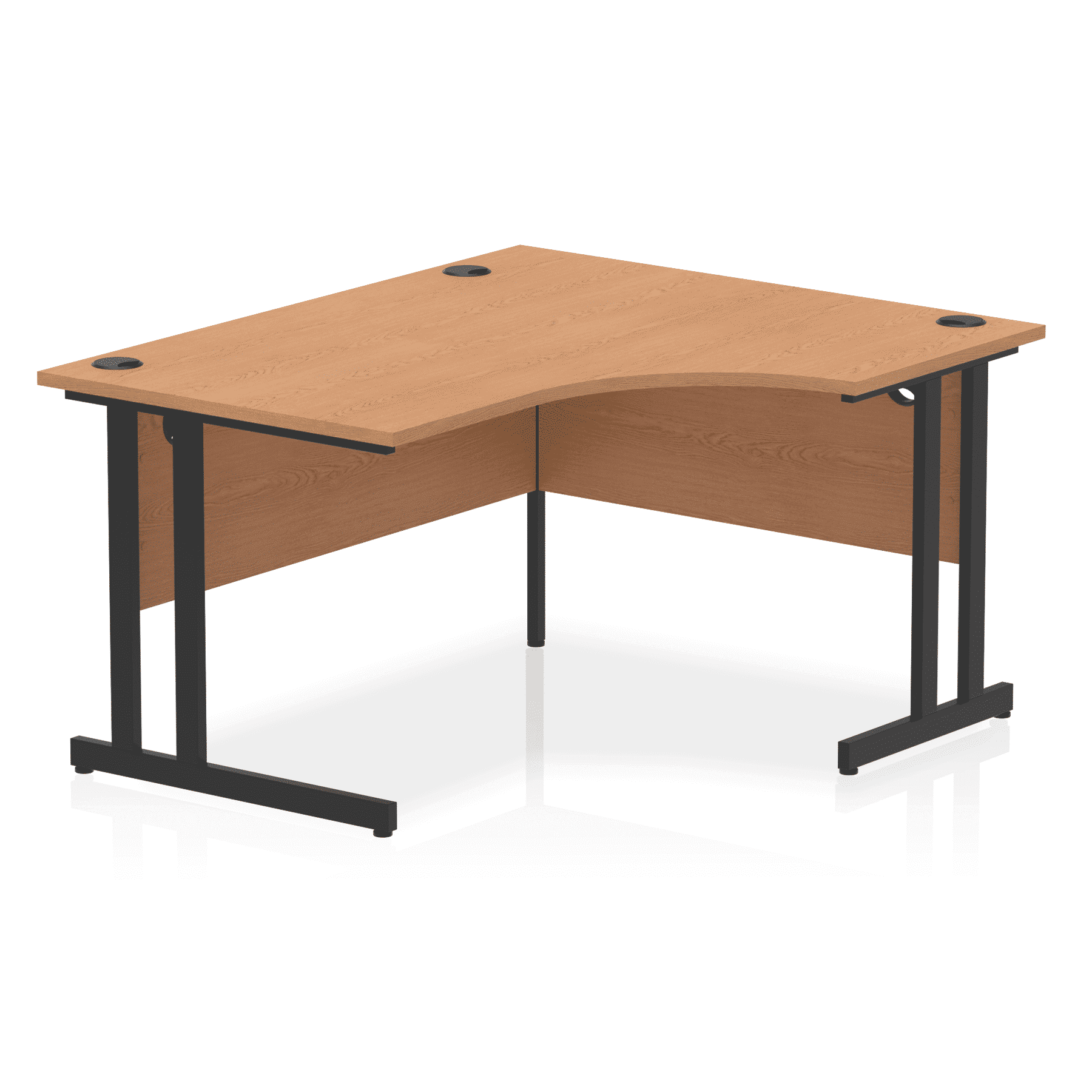 Impulse 1400mm Right Crescent Desk Cantilever Leg - Image 16