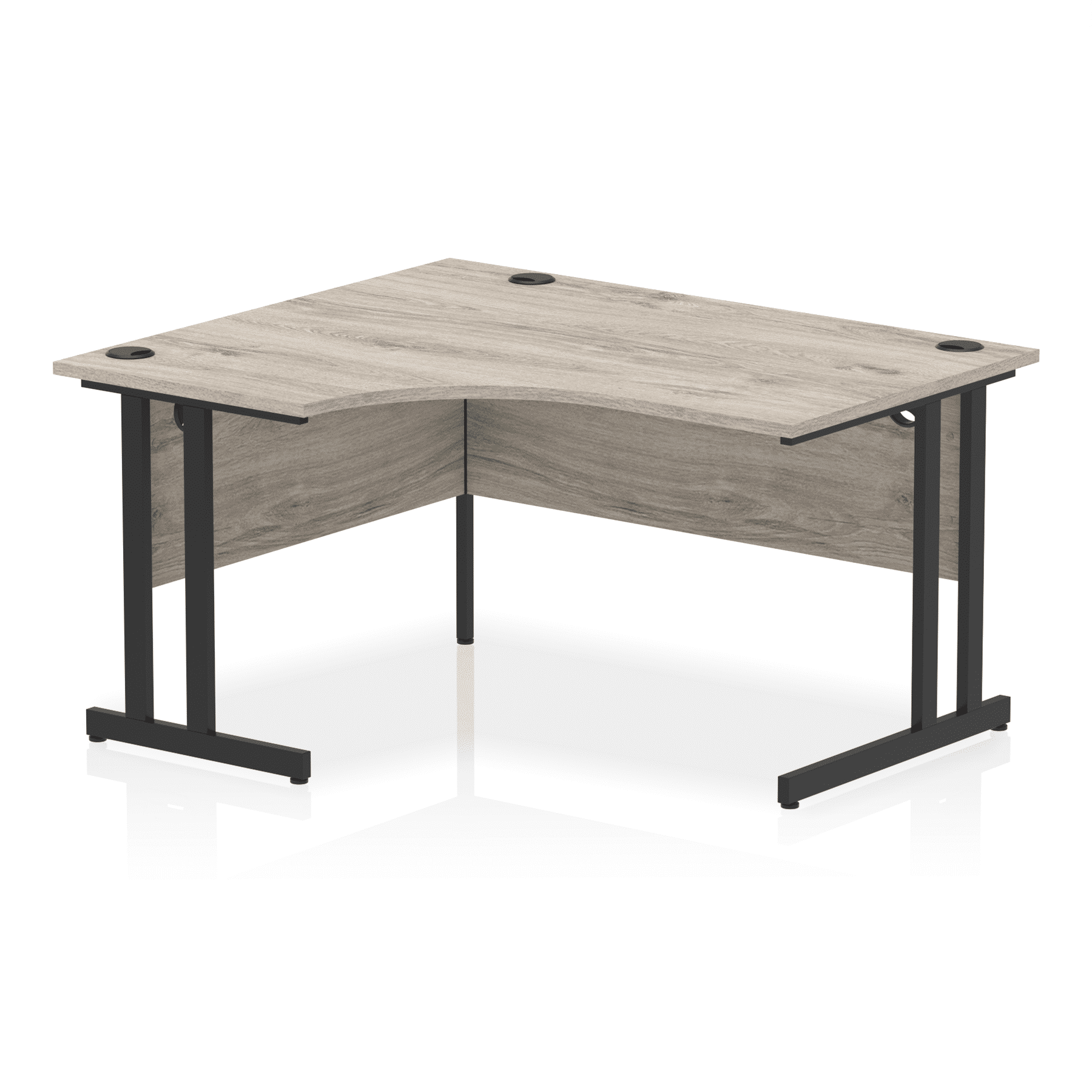 Impulse 1400mm Left Crescent Desk Cantilever Leg - Image 14