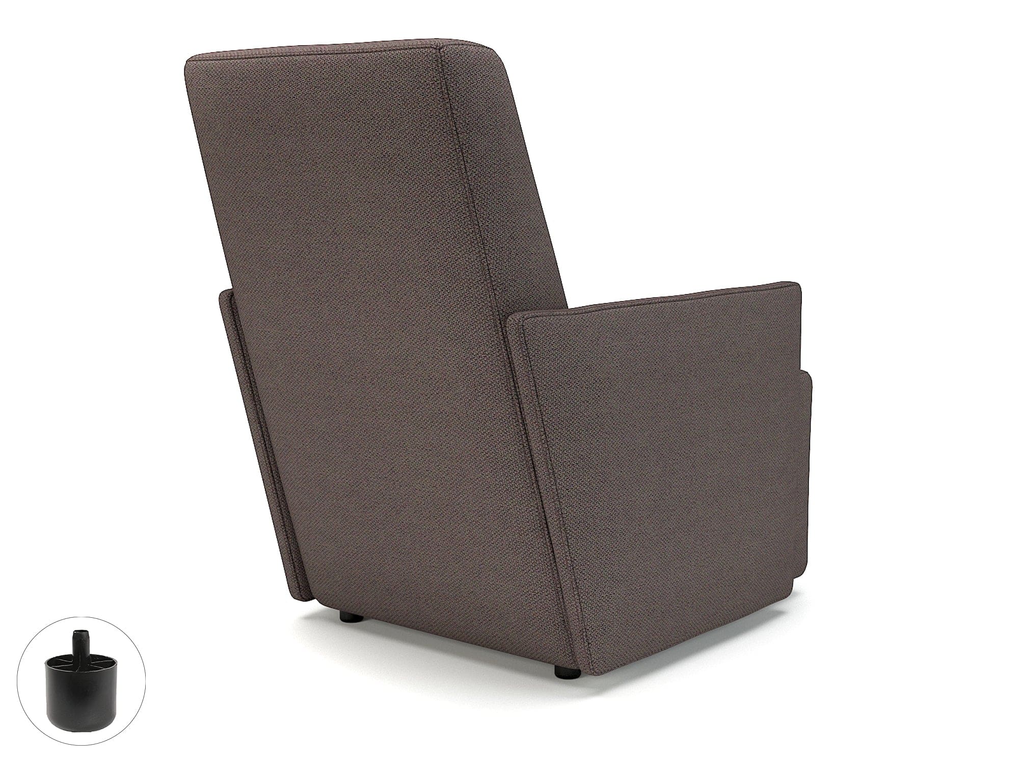 Pella 69cm Wide Armchair in Camira Era Fabric - Image 12