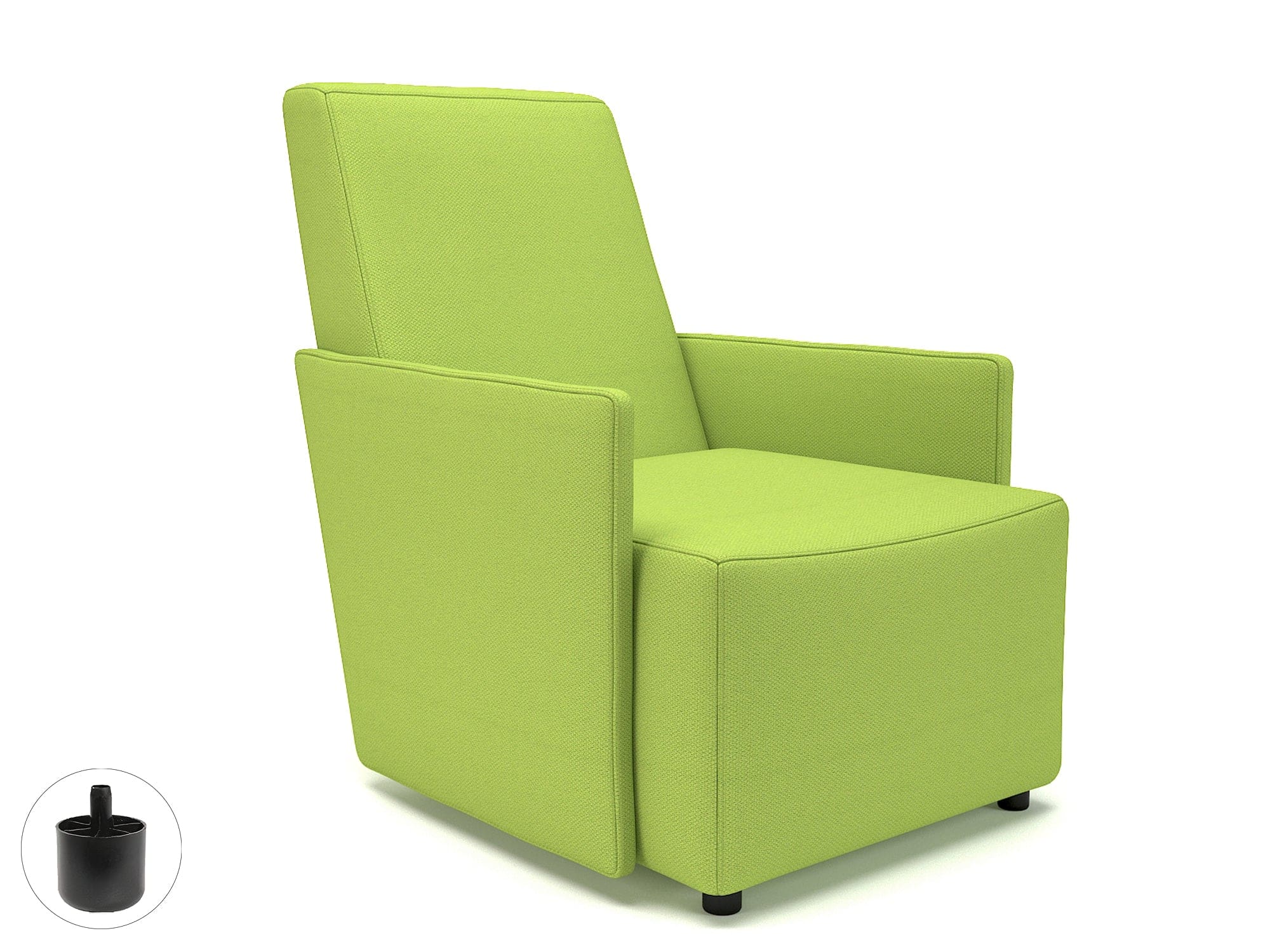 Pella 69cm Wide Armchair in Camira Era Fabric - Image 16