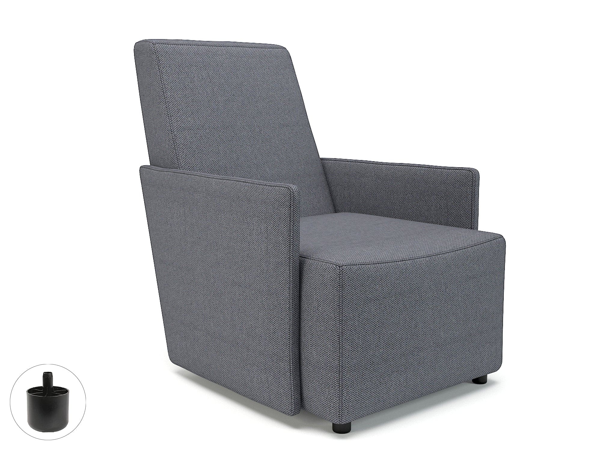 Pella 69cm Wide Armchair in Camira Era Fabric - Image 19